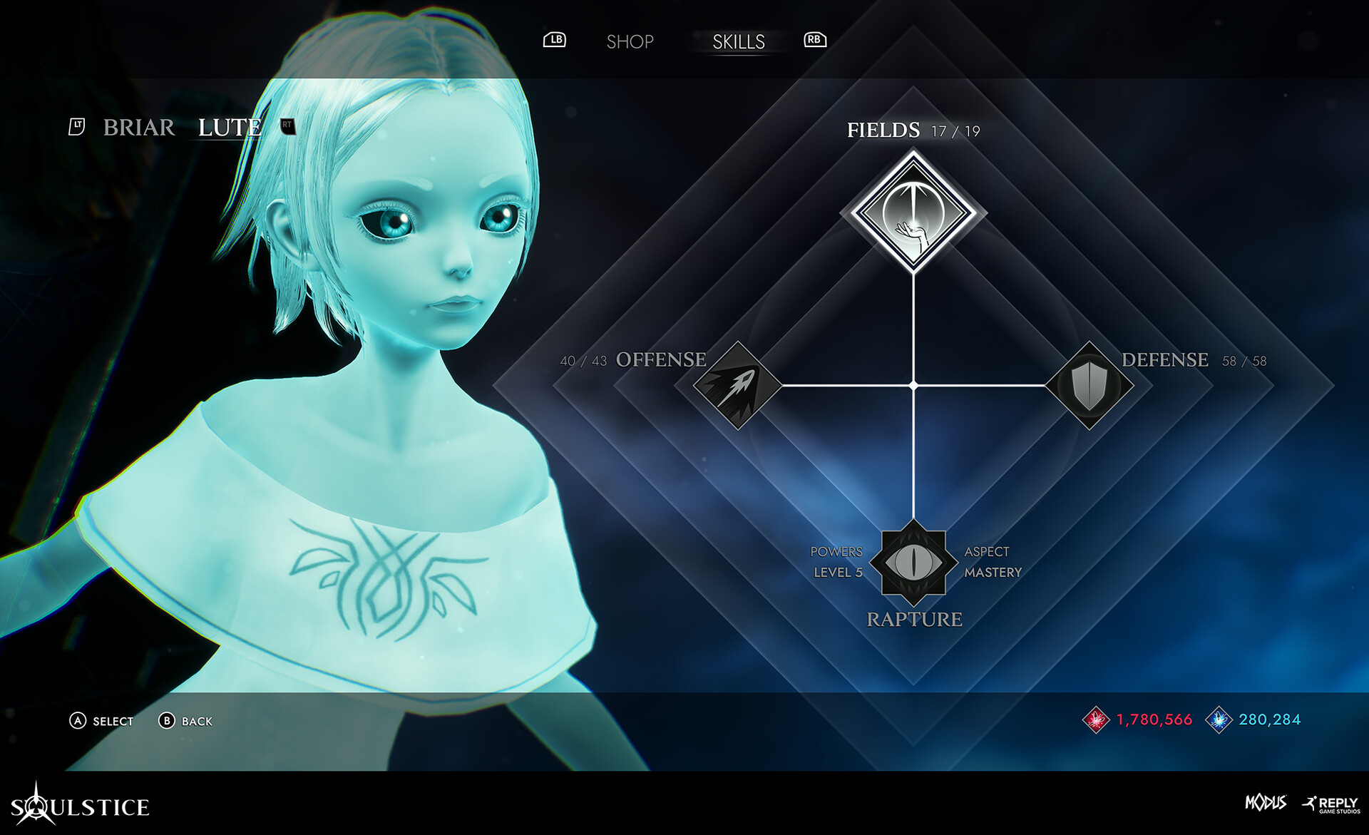 ArtStation - Soulstice - User Interface graphics