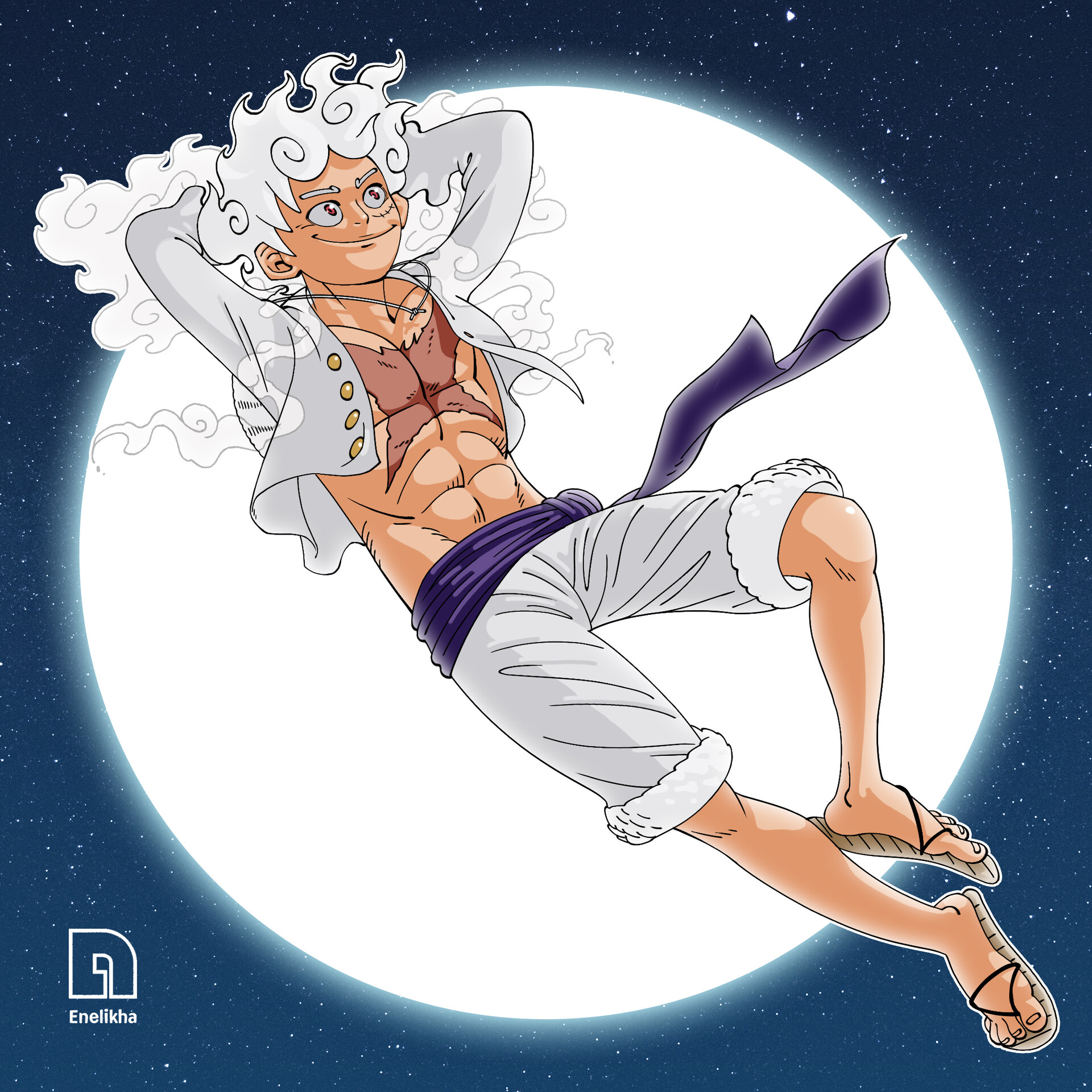 ArtStation Luffy Gear 5