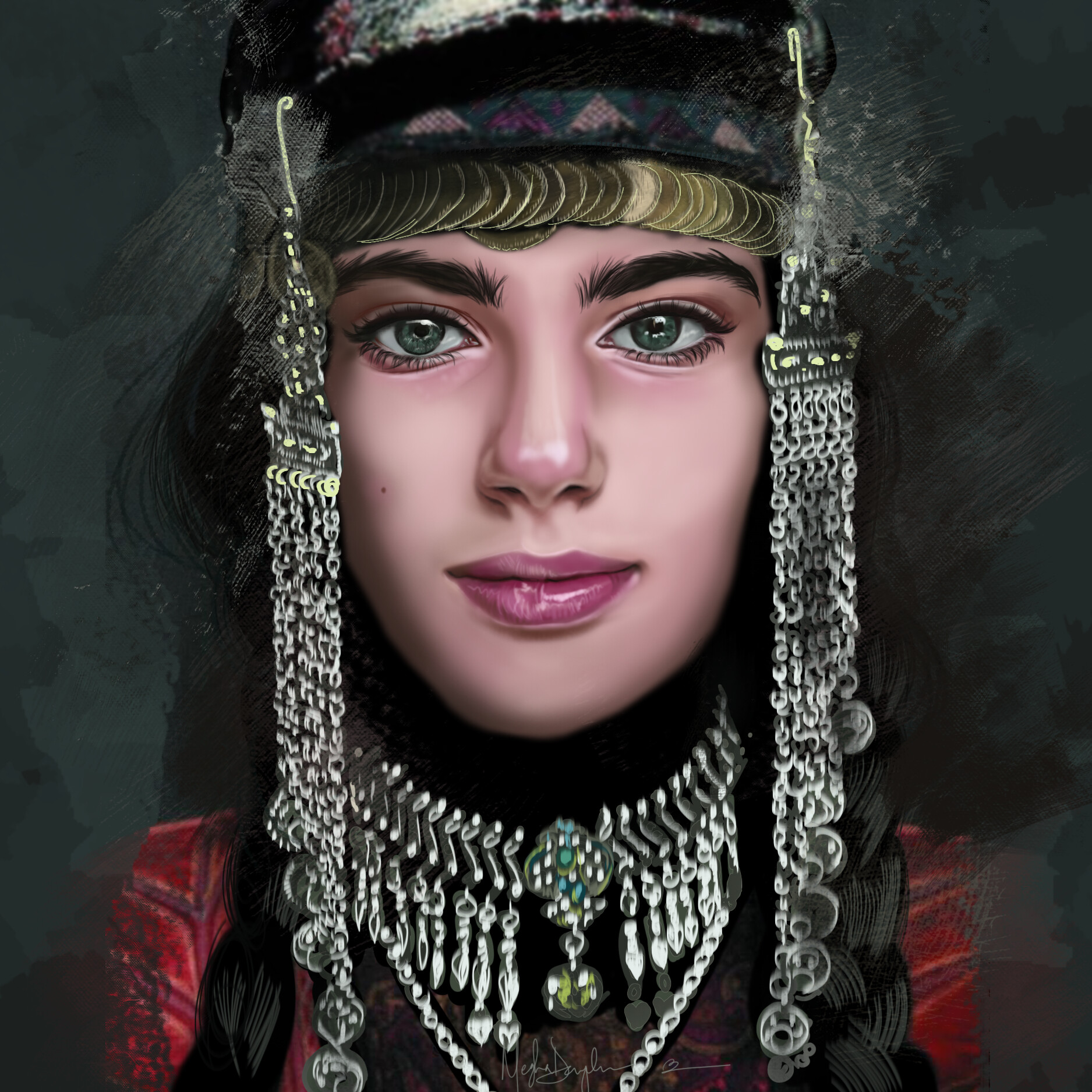 ArtStation Traditional woman