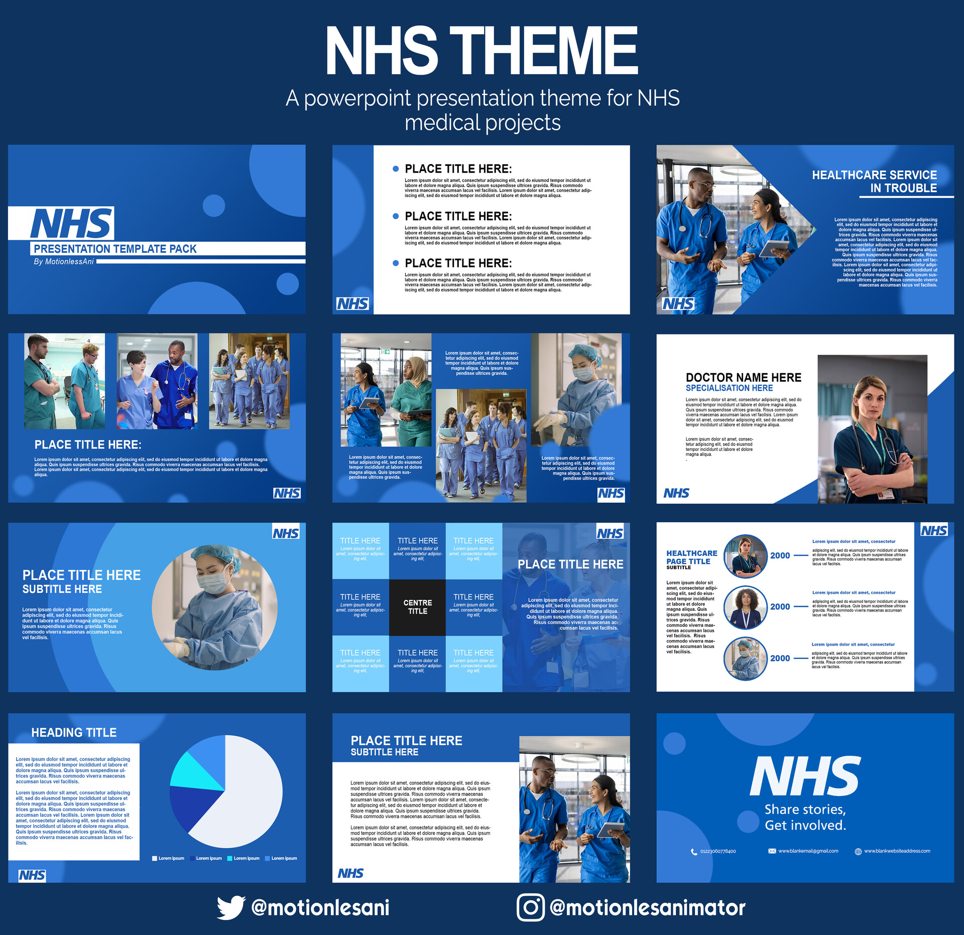 Nhs powerpoint template