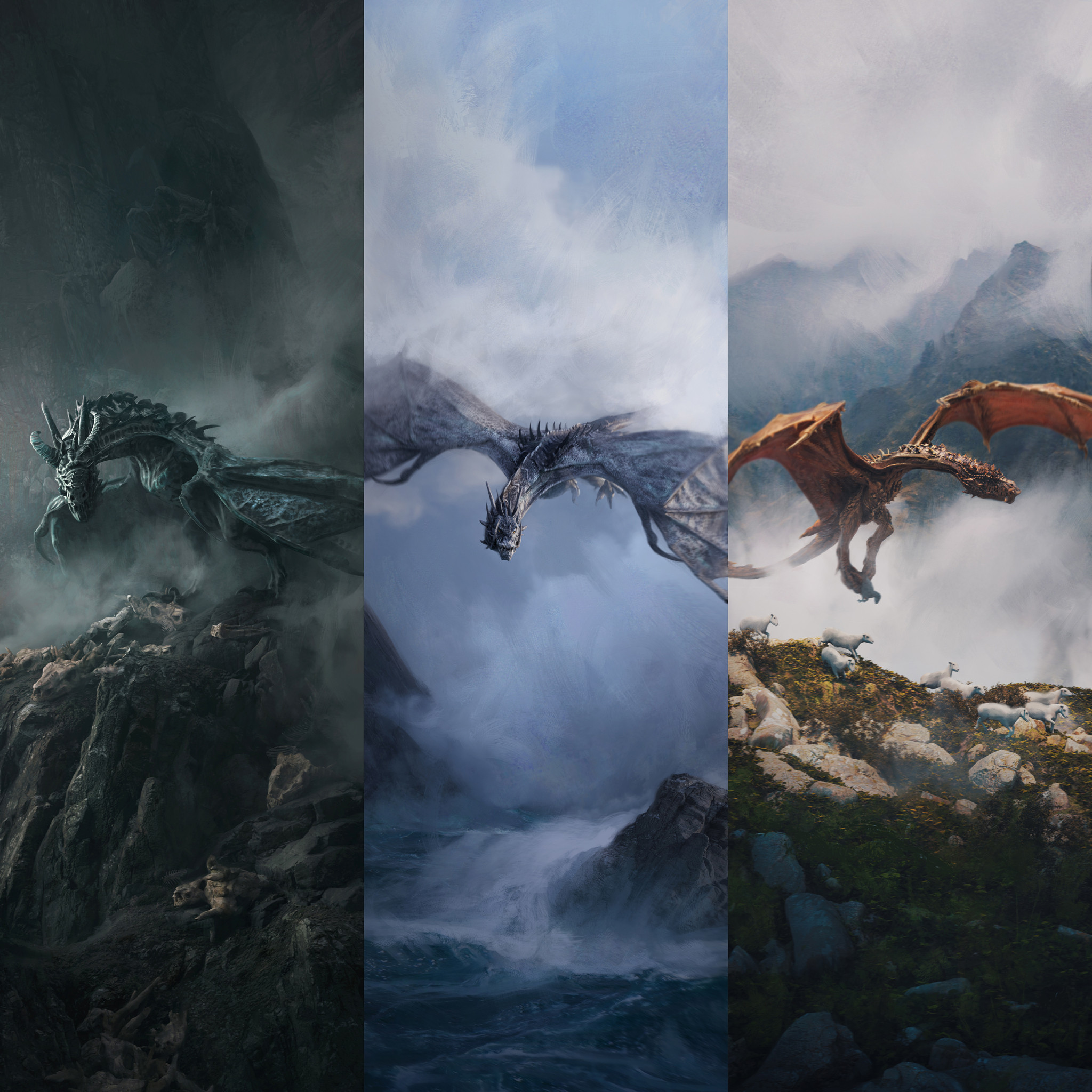 "Three Wild Dragons"