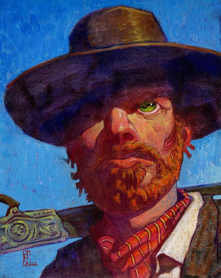 ArtStation The Gunslinger and The Gun