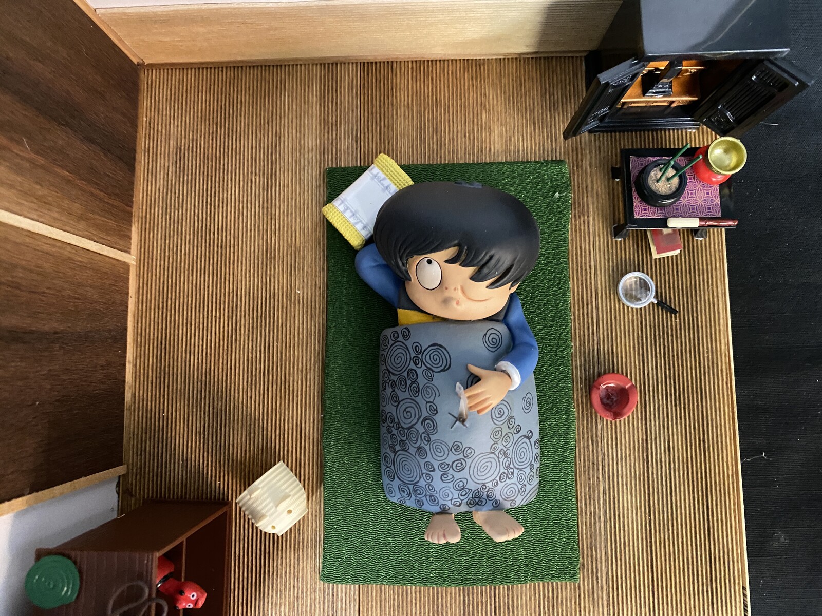 Fu-rai-sou's  Kitaro diorama art statue 
風来荘の鬼太郎 完成品
Portfolio &amp; Store: https://www.solidart.club