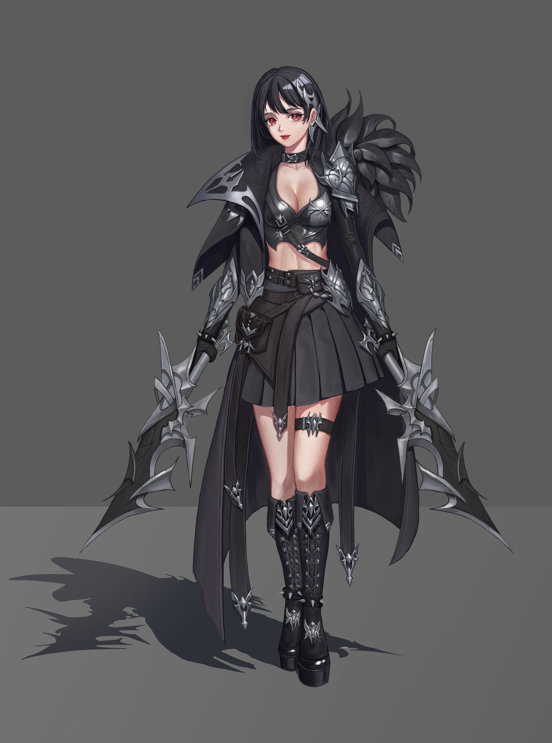 ArtStation - Assassin Female Outfit