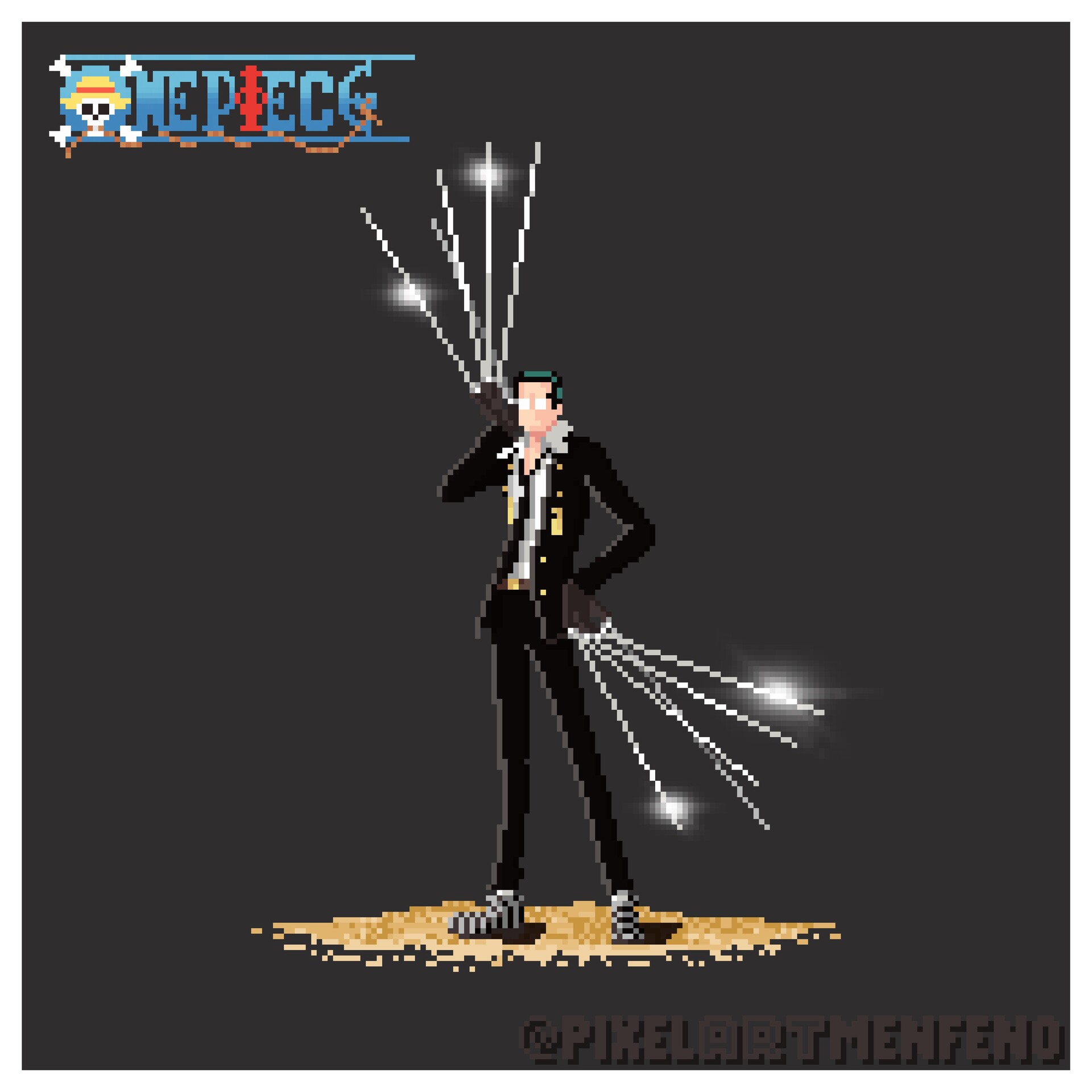 ArtStation One Piece Captain Kuro