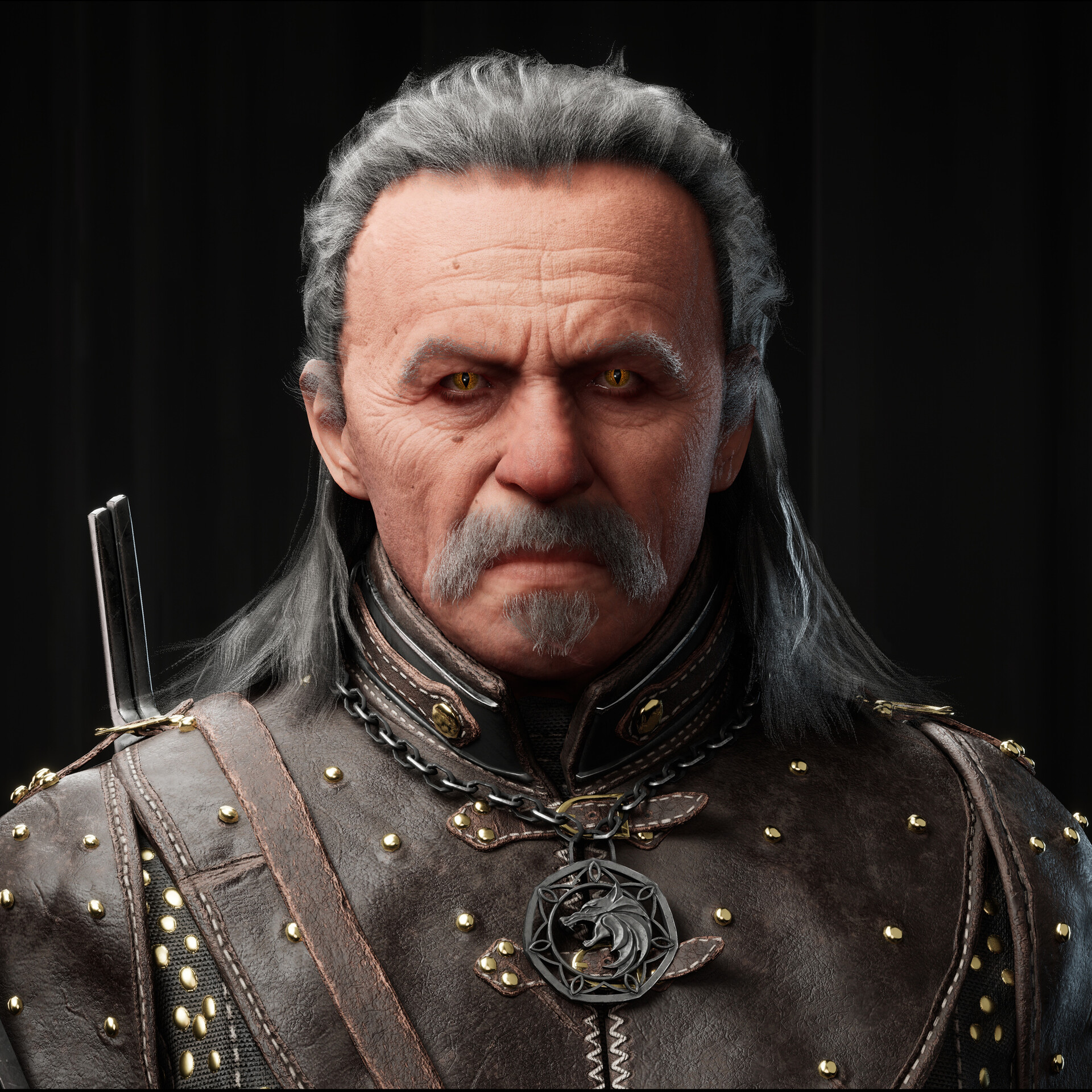 Malachi Corvin - Vesemir - The Master Witcher