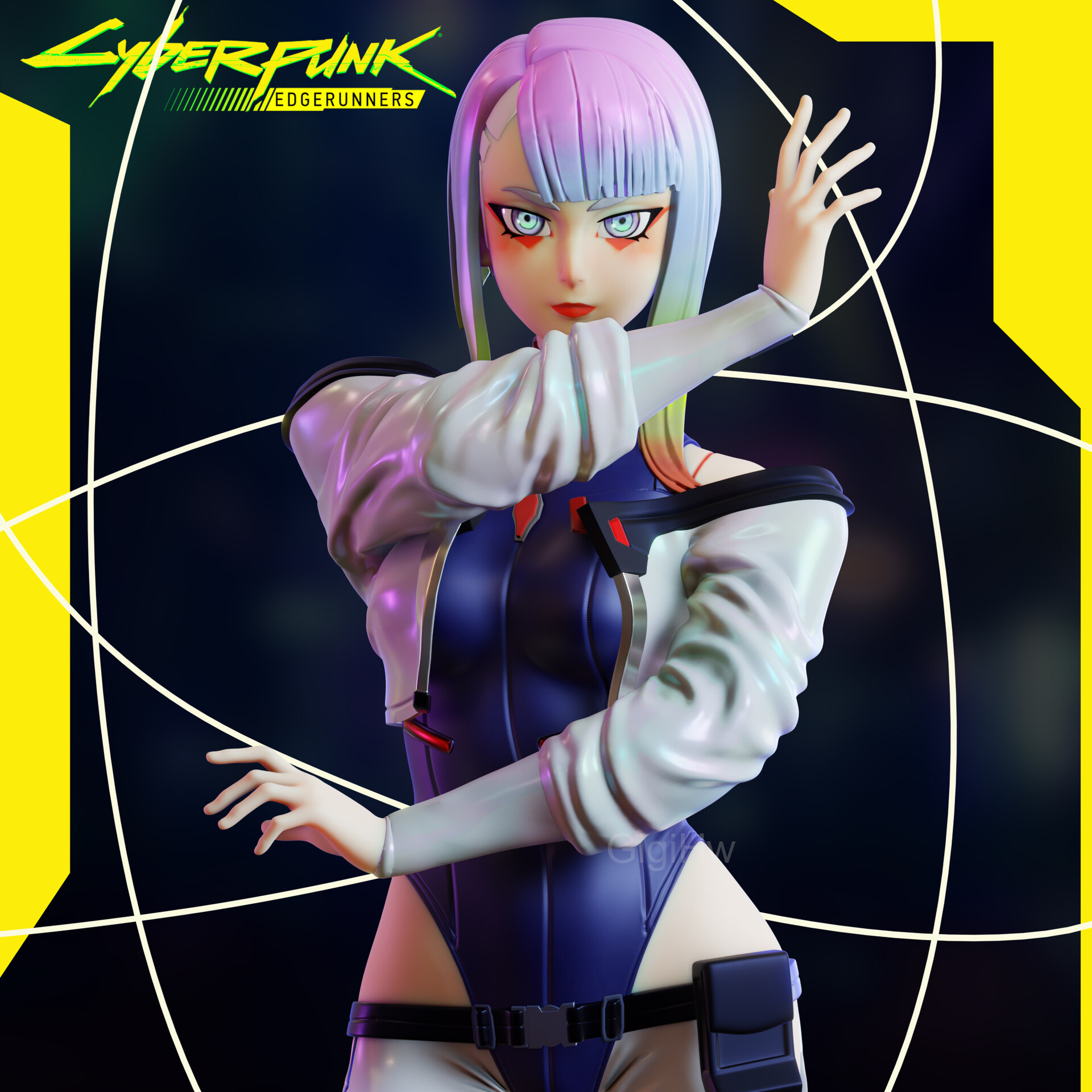 ArtStation - Lucy - Cyberpunk Edgerunners