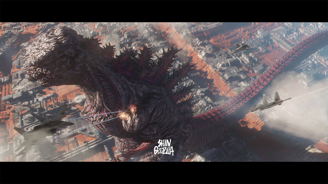 Artstation shin godzilla