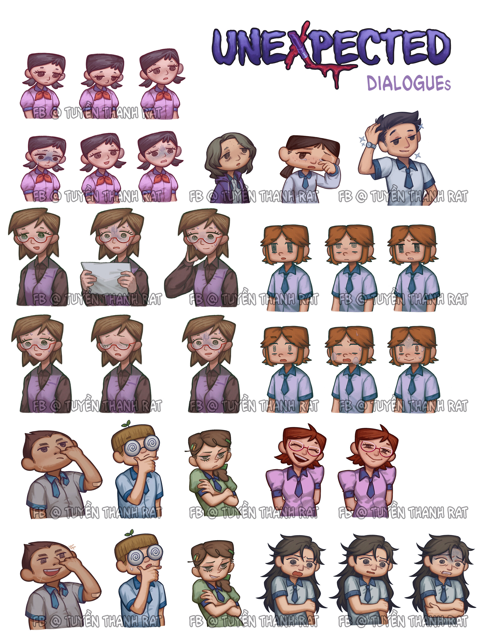 Marine Tran - UNEXPECTED RPG Maker Project - Character ingame ...