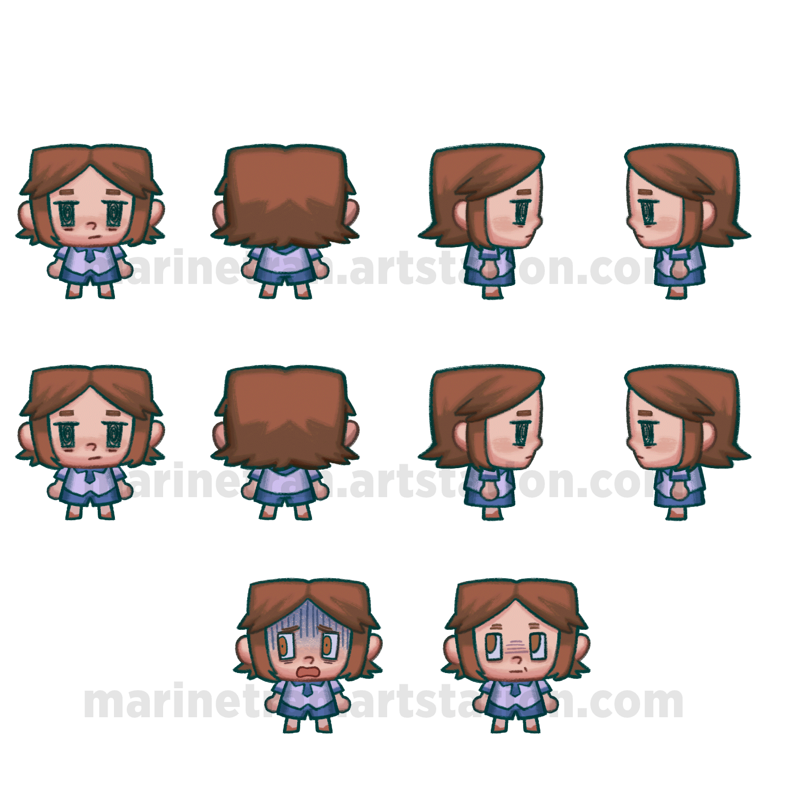 Marine tran unexpected rpg maker project character ingame