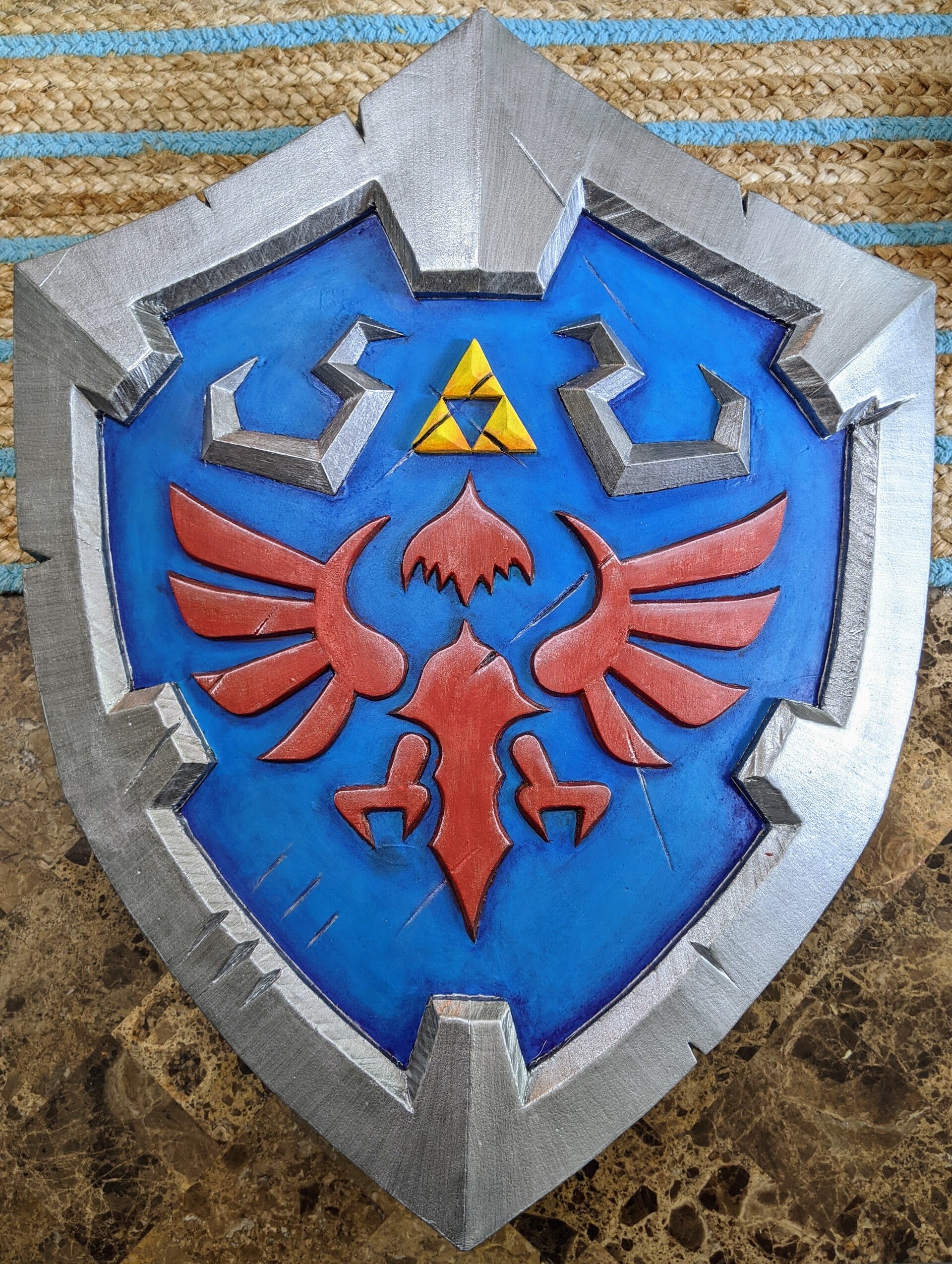 Link Shield the Legend of Zelda Cosplay Template 