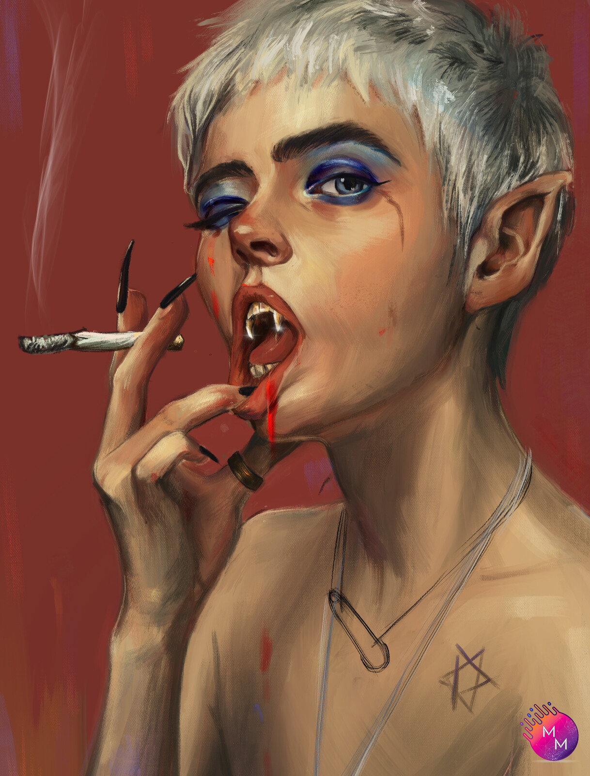 Vampire  -  One Week Portrait