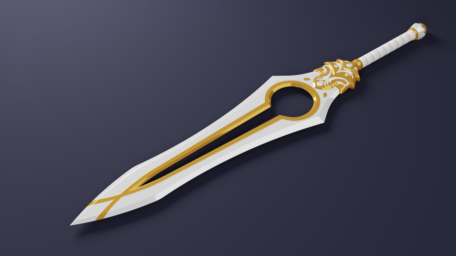 ArtStation - Golden Gilded Sword