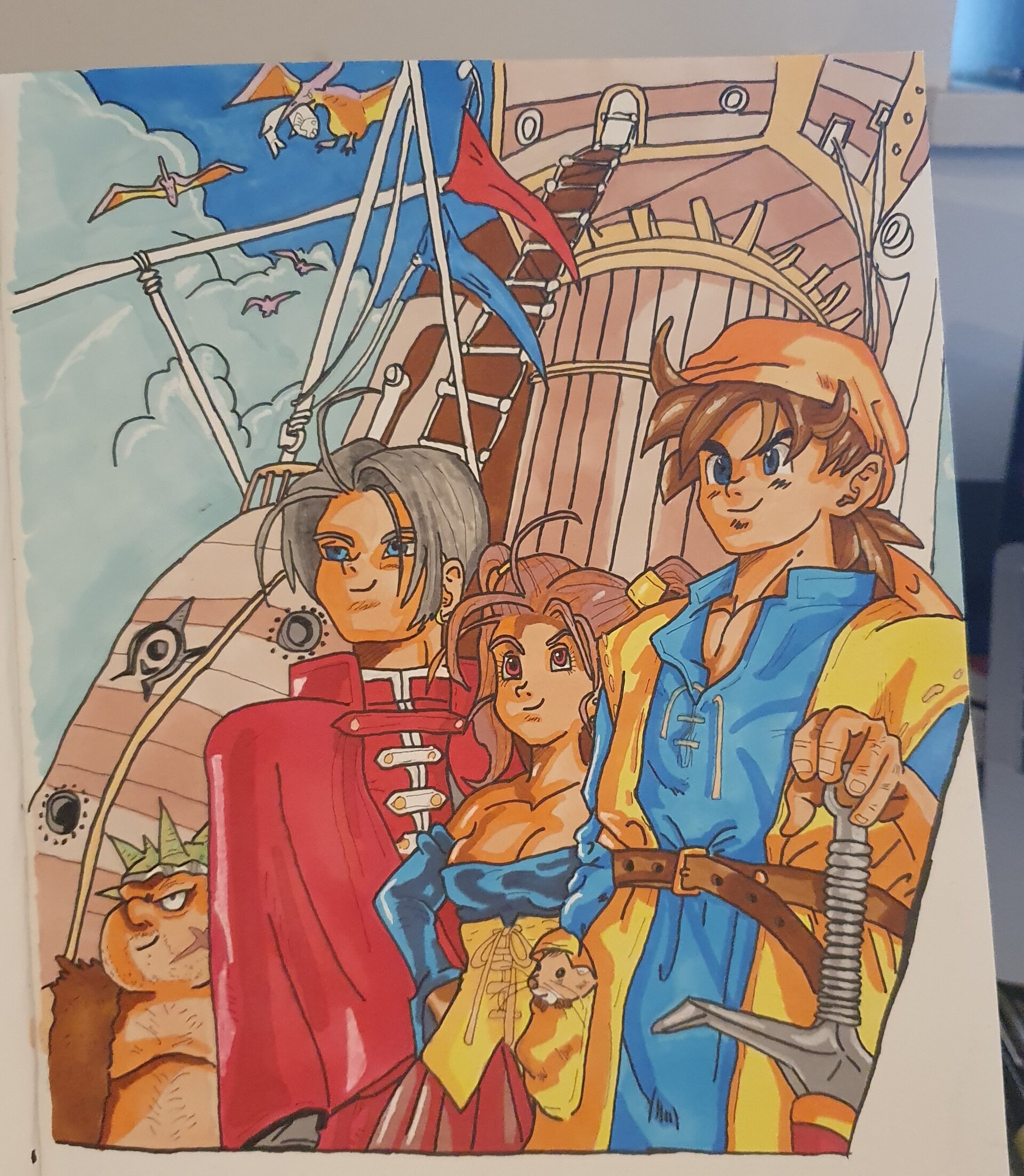 ArtStation - Dragon Quest VIII Fan Art