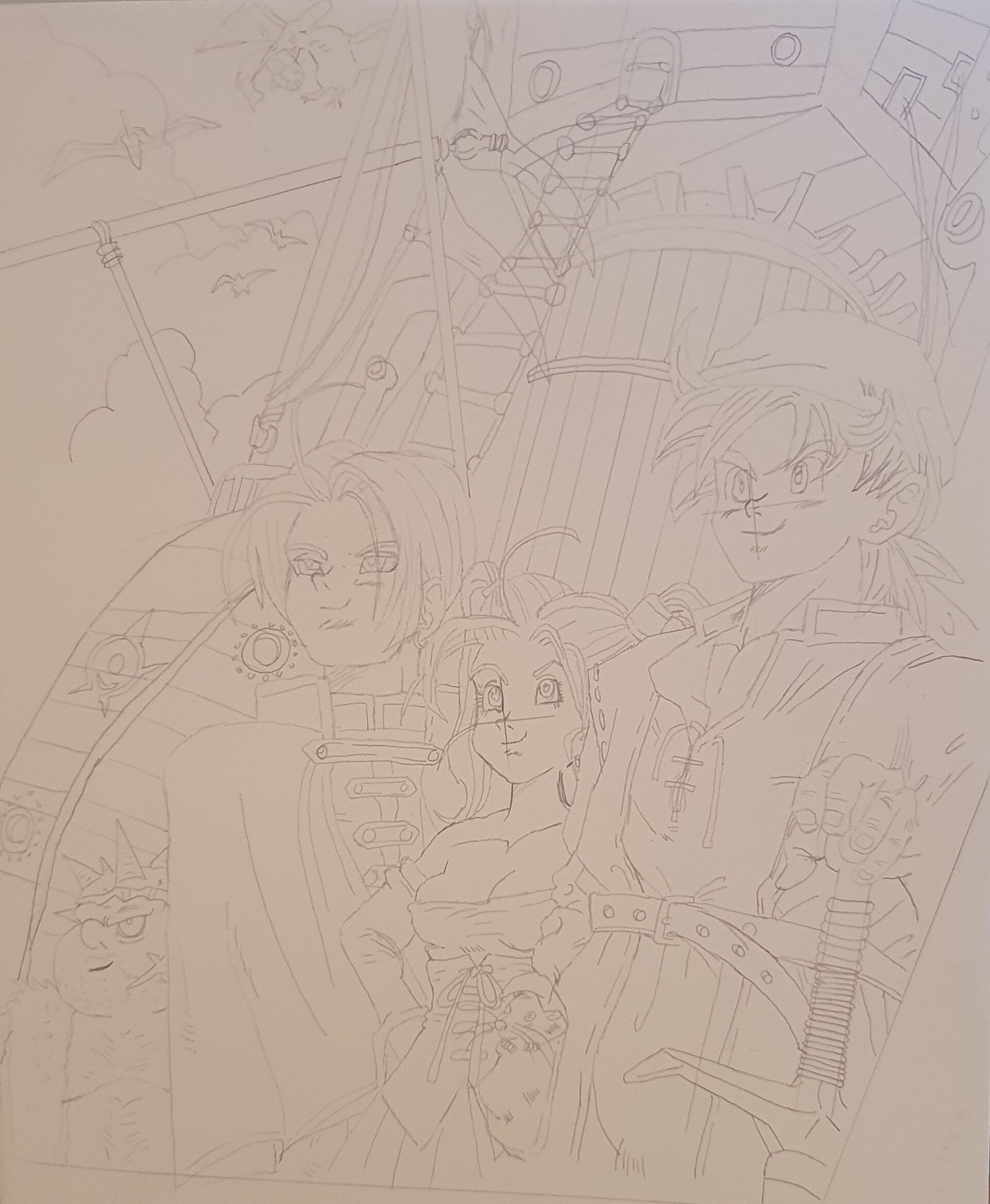 ArtStation - Dragon Quest VIII Fan Art