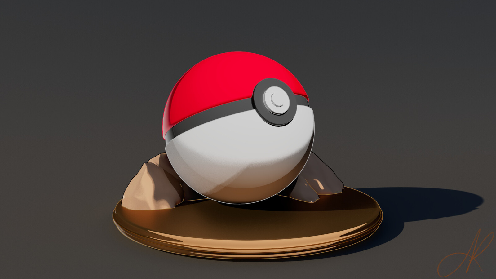 Pokeball - 3D Render