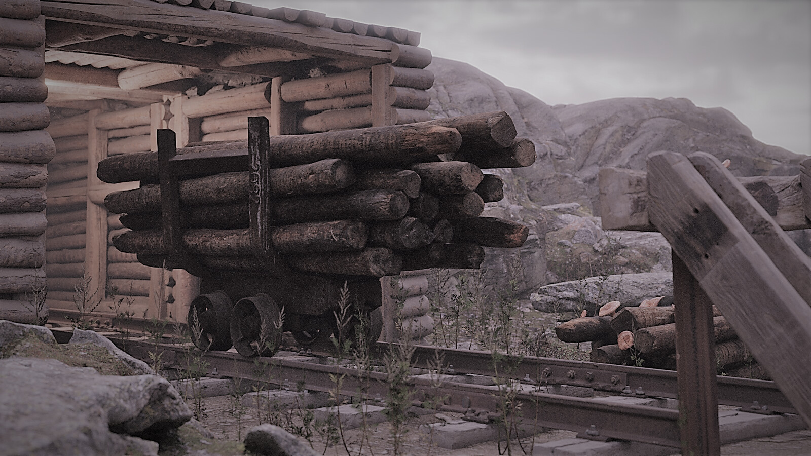 Haunted color grading