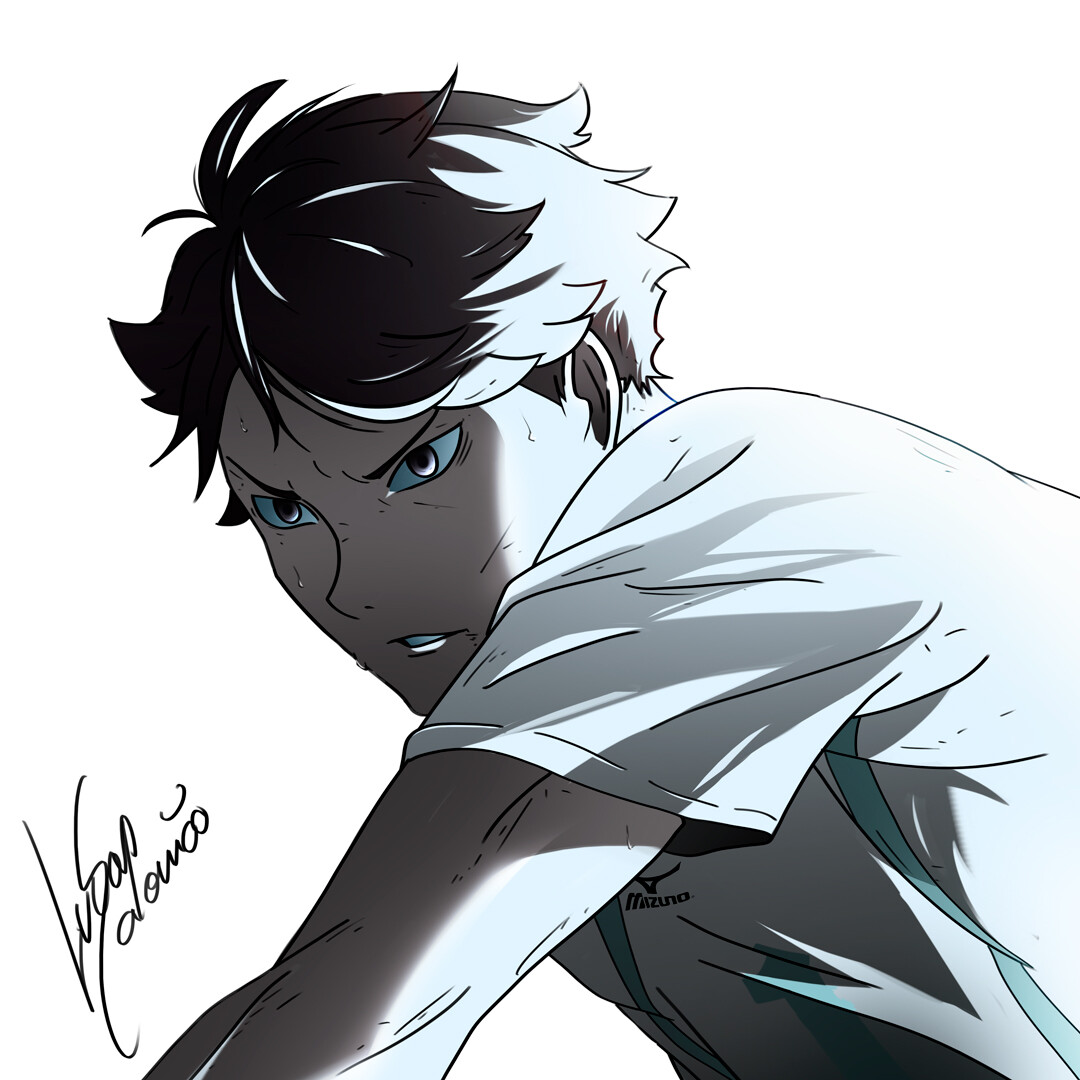 Wallpaper guys sweat Haikyuu Tooru Oikawa Koutarou Bokuto Volleyball  images for desktop section сёнэн  download