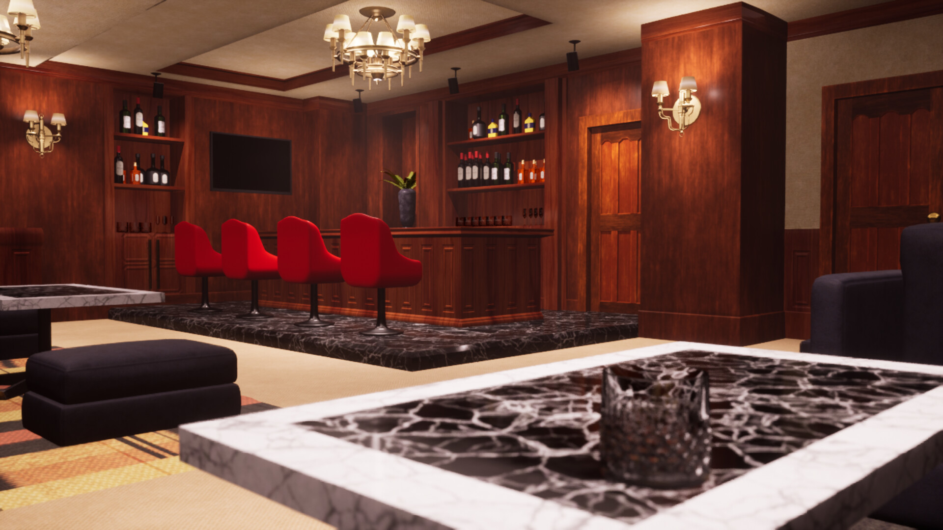 ArtStation New Serena (Yakuza Bar)