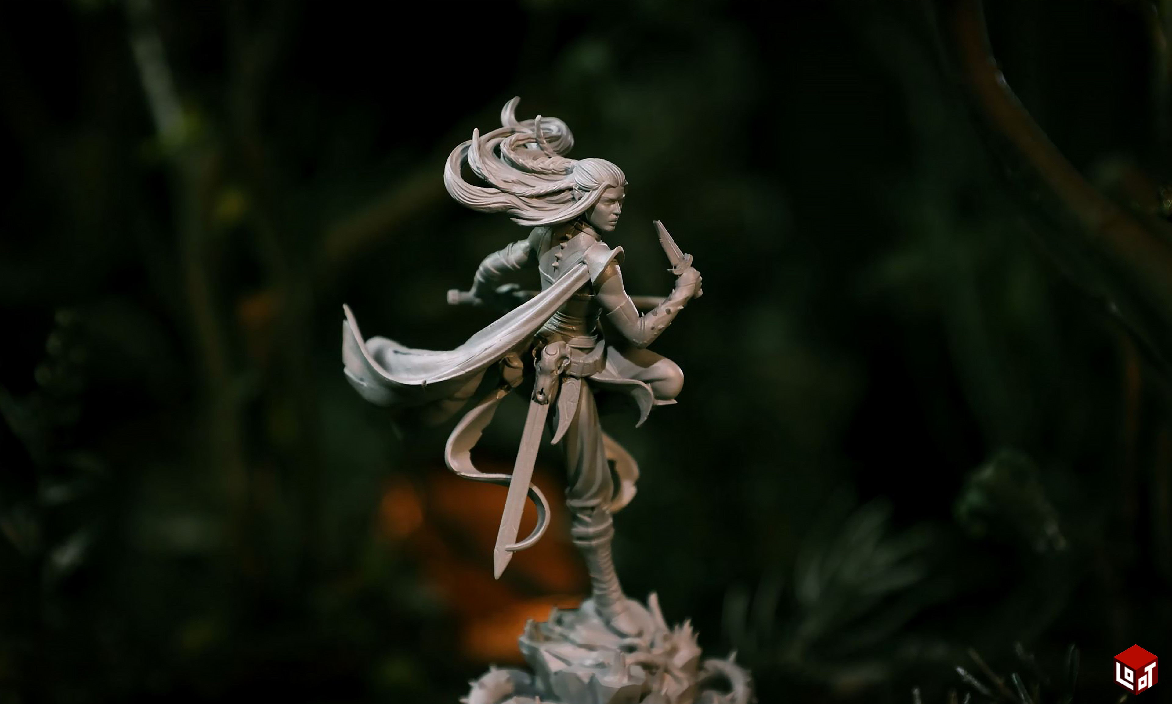 Unseelie Assassin final miniature 