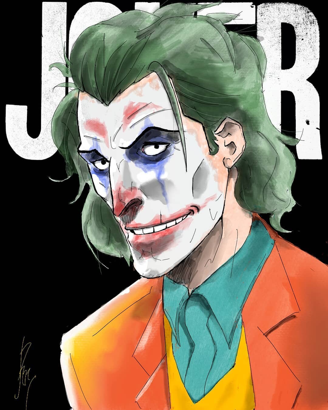 ArtStation - The Joker Fan Art
