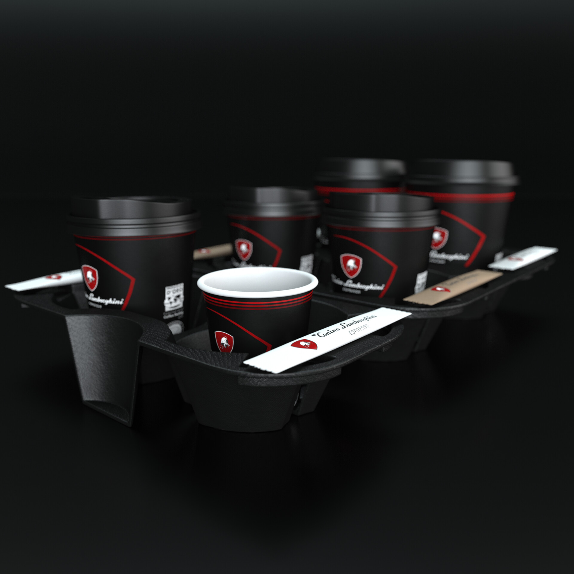 ArtStation - Coffee Paper Cups