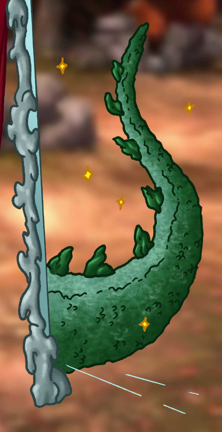 Dragon Tail Detail