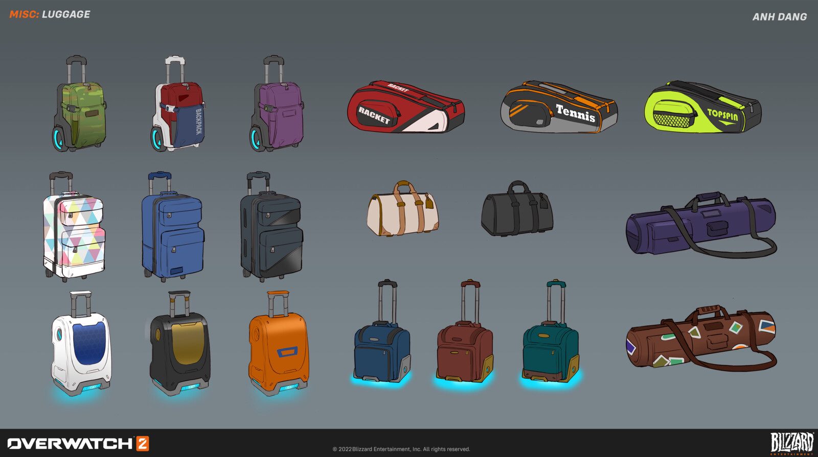I actually don't know which of these actually even made it into the game