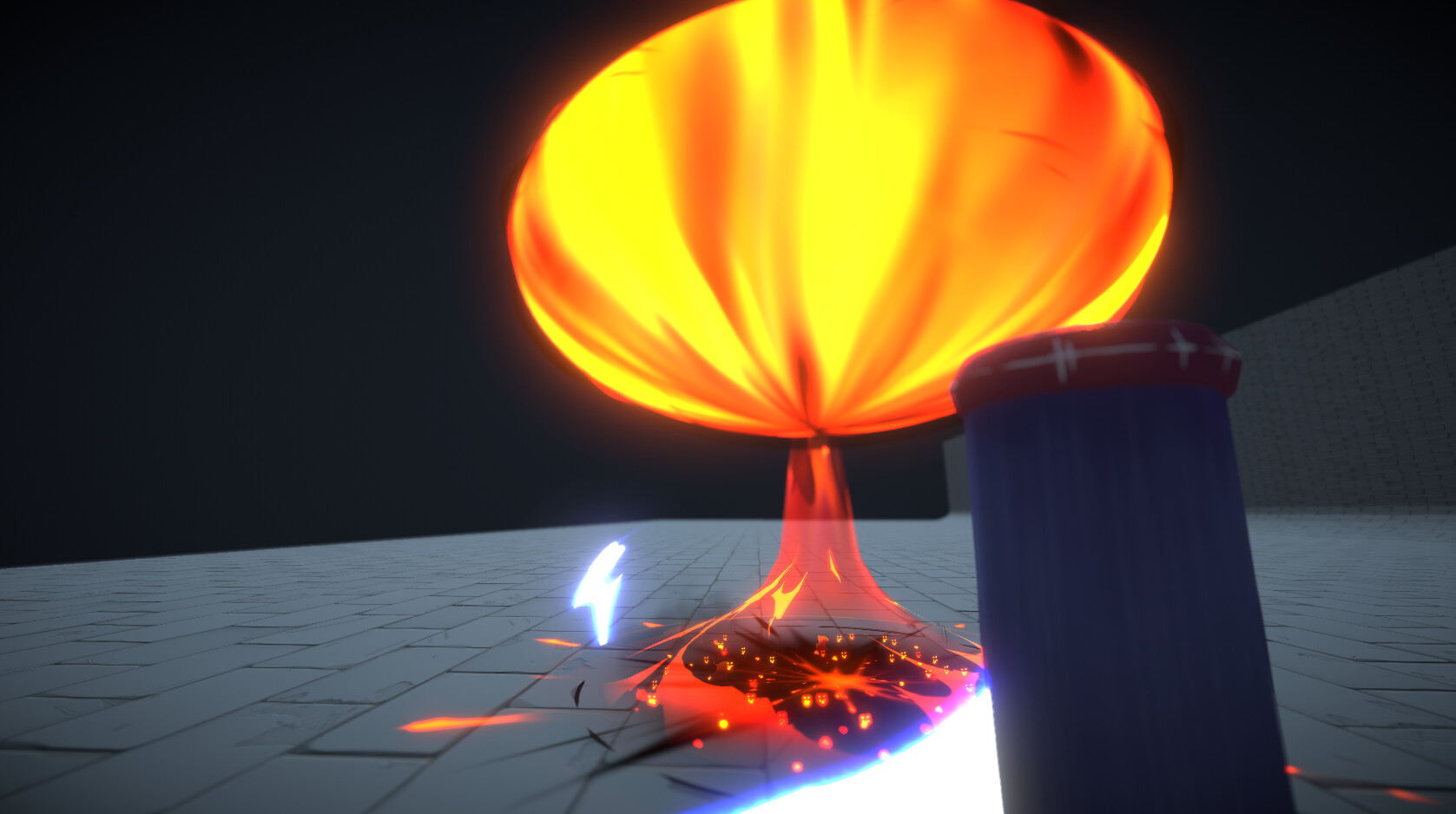 ArtStation - Toxic Bomb VFX