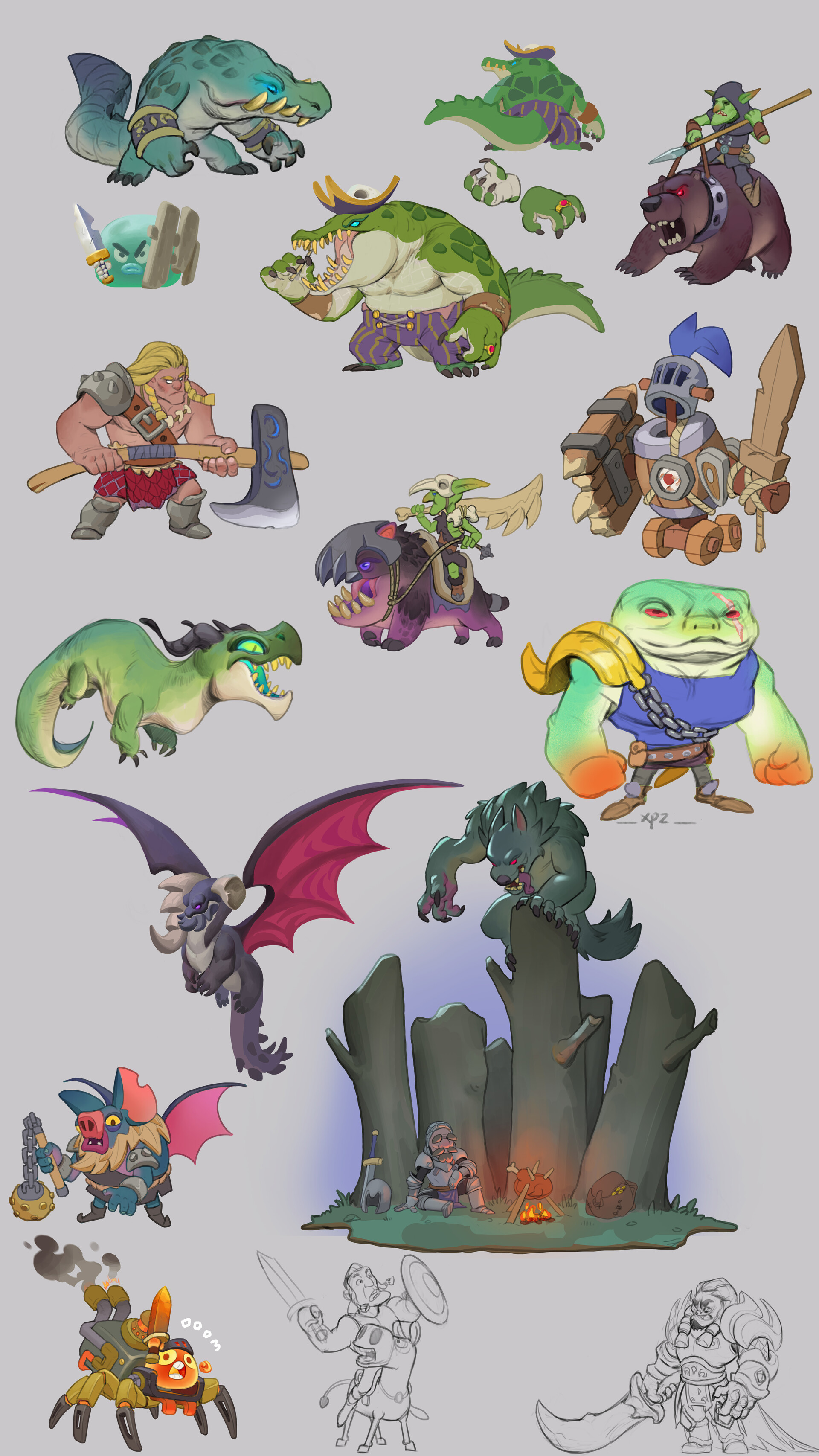 ArtStation - practice works