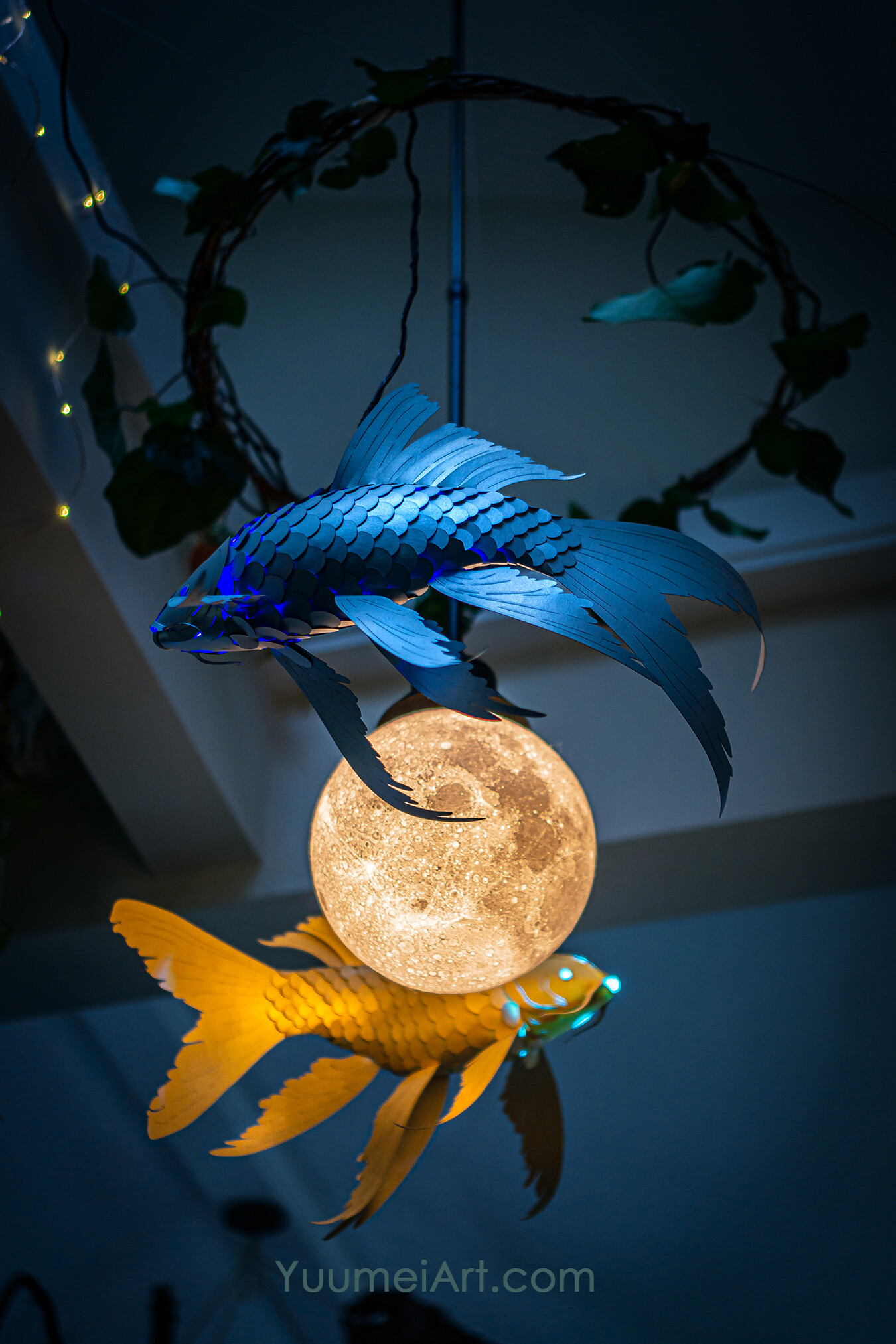(Yuumei) Wenqing Yan - Paper Koi Lanterns