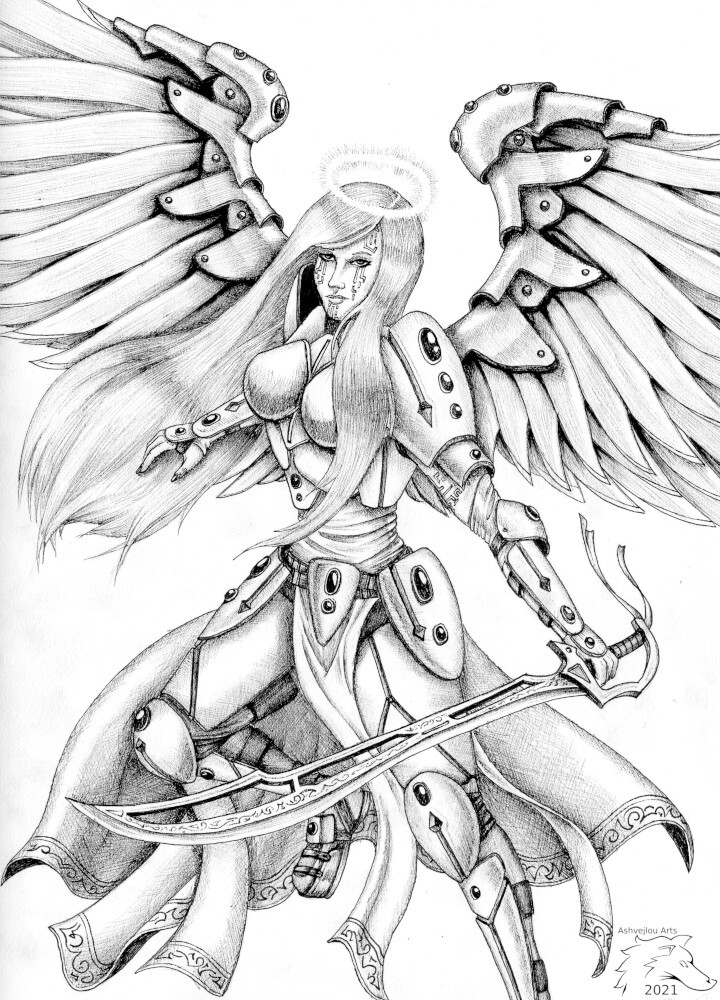 570 Warrior Angel Illustrations RoyaltyFree Vector Graphics  Clip Art   iStock  Angels Black angel Archangel michael