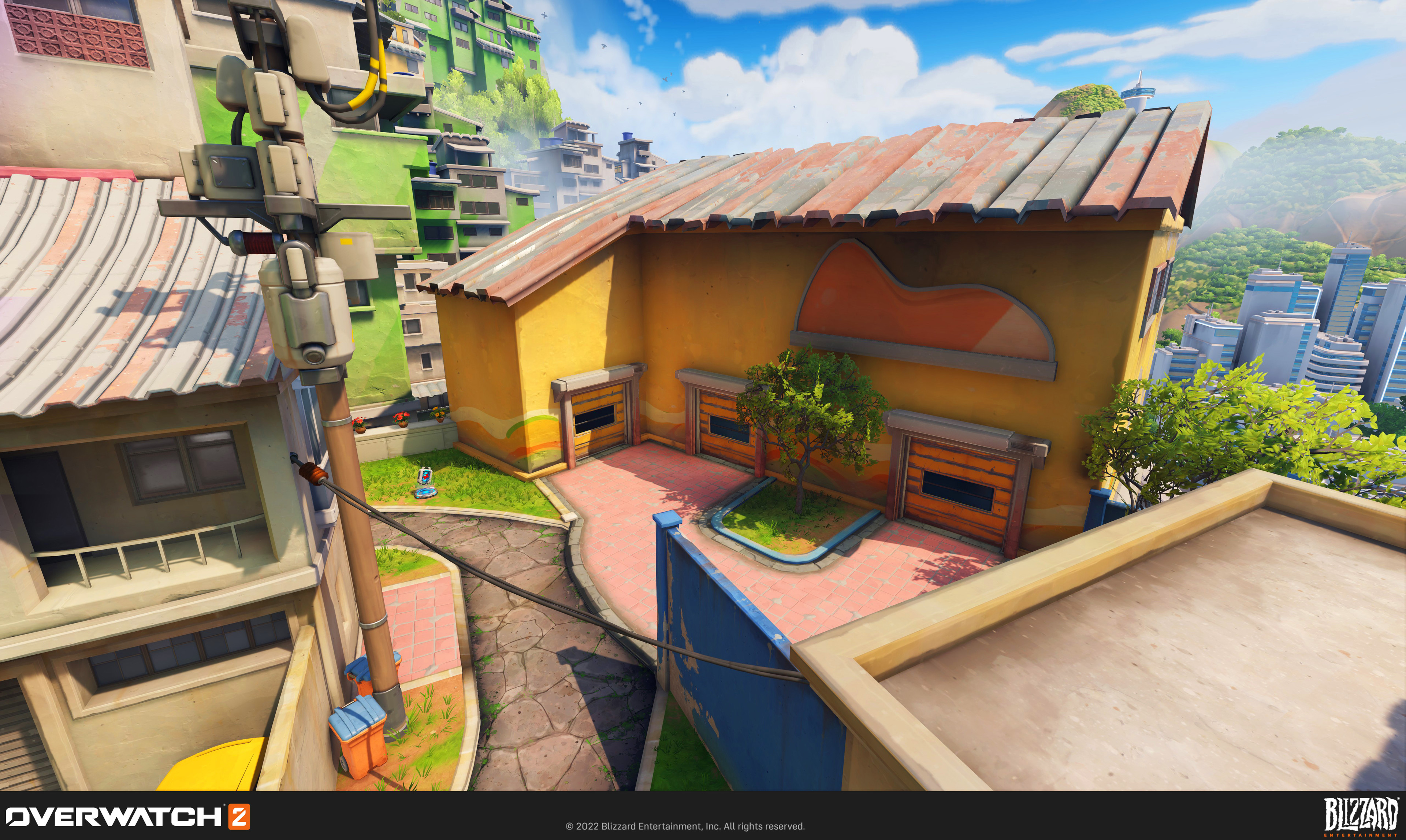 Overwatch Fan Creates Incredible 'Favela' Map