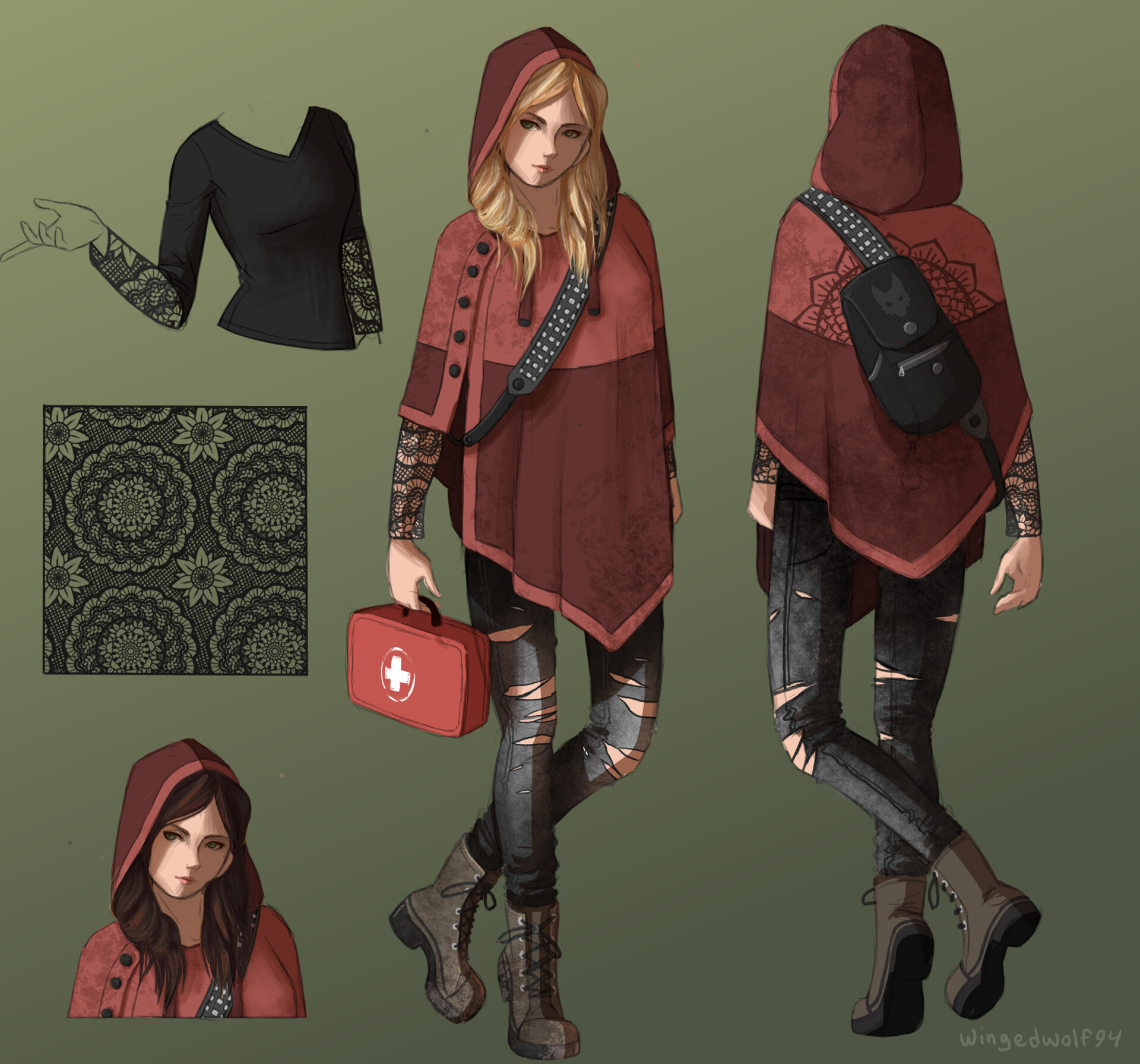 ArtStation DBD Skin Contest Design Kate