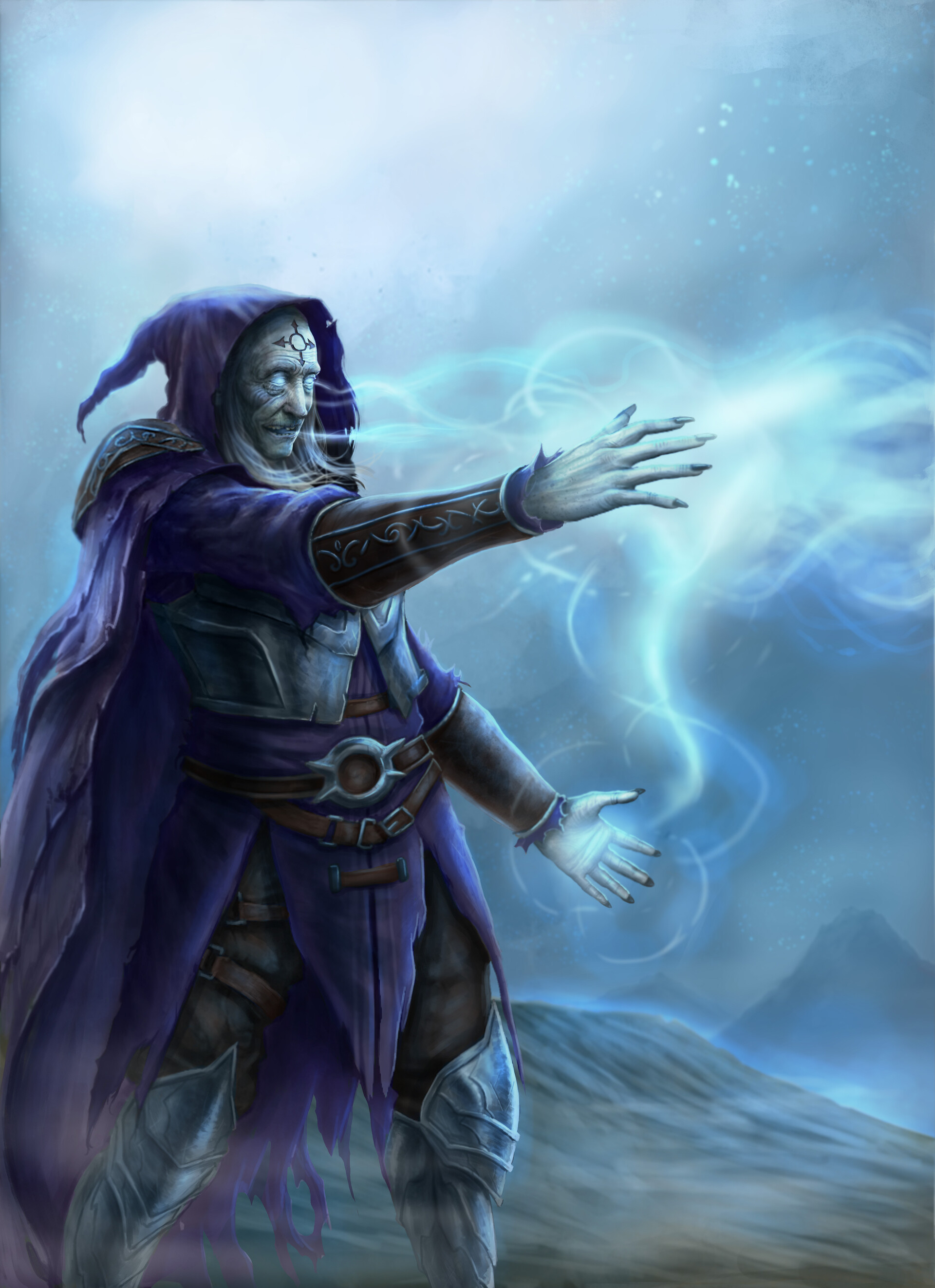 ArtStation Warlock Drain SOULS