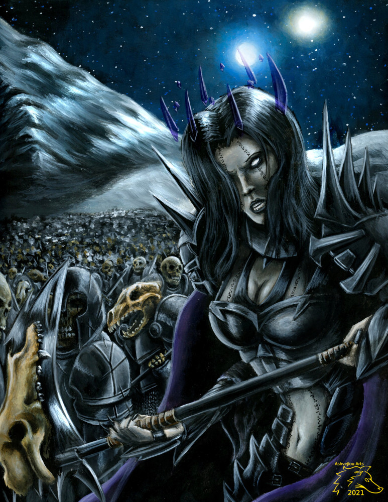 Larevetha, mistress of death