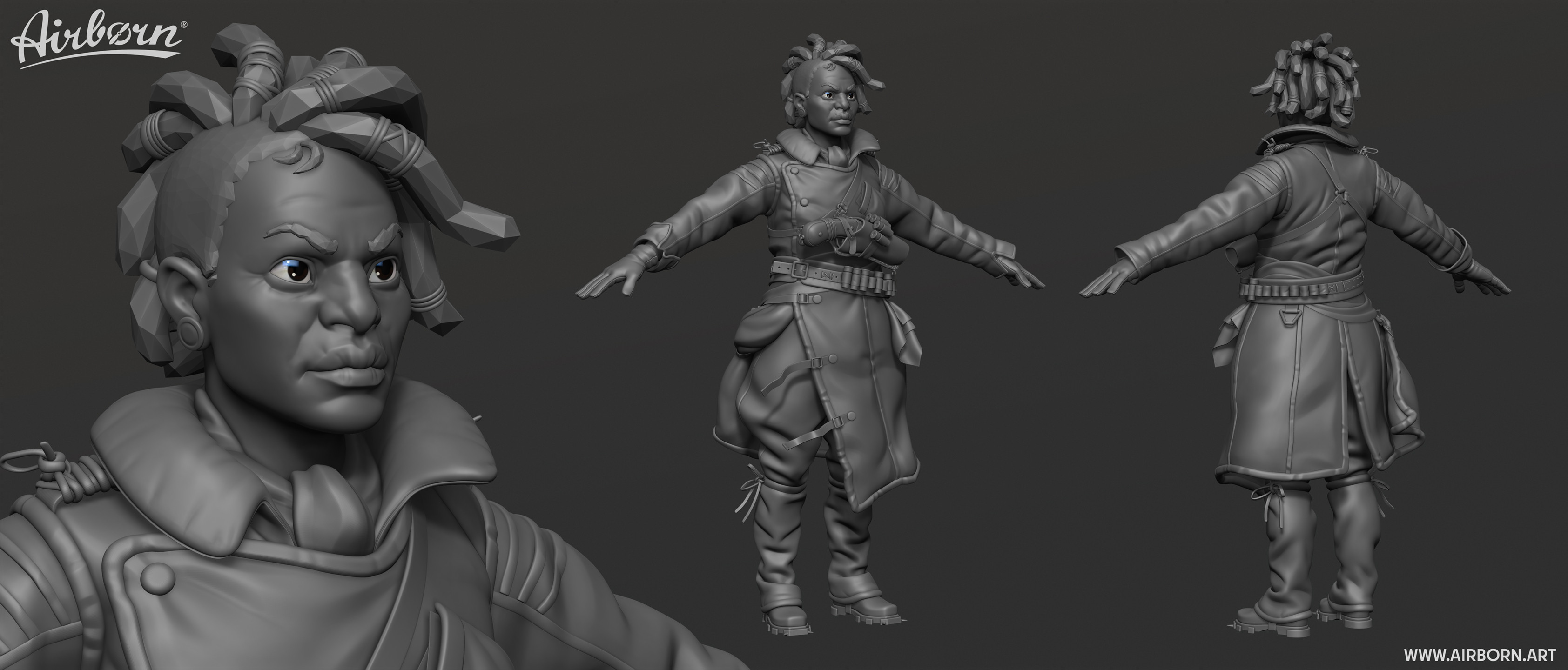 final highpoly in zbrush
