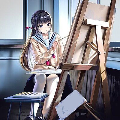 ArtStation - Kiyotaka Ayanokoji from the classroom of the ellie