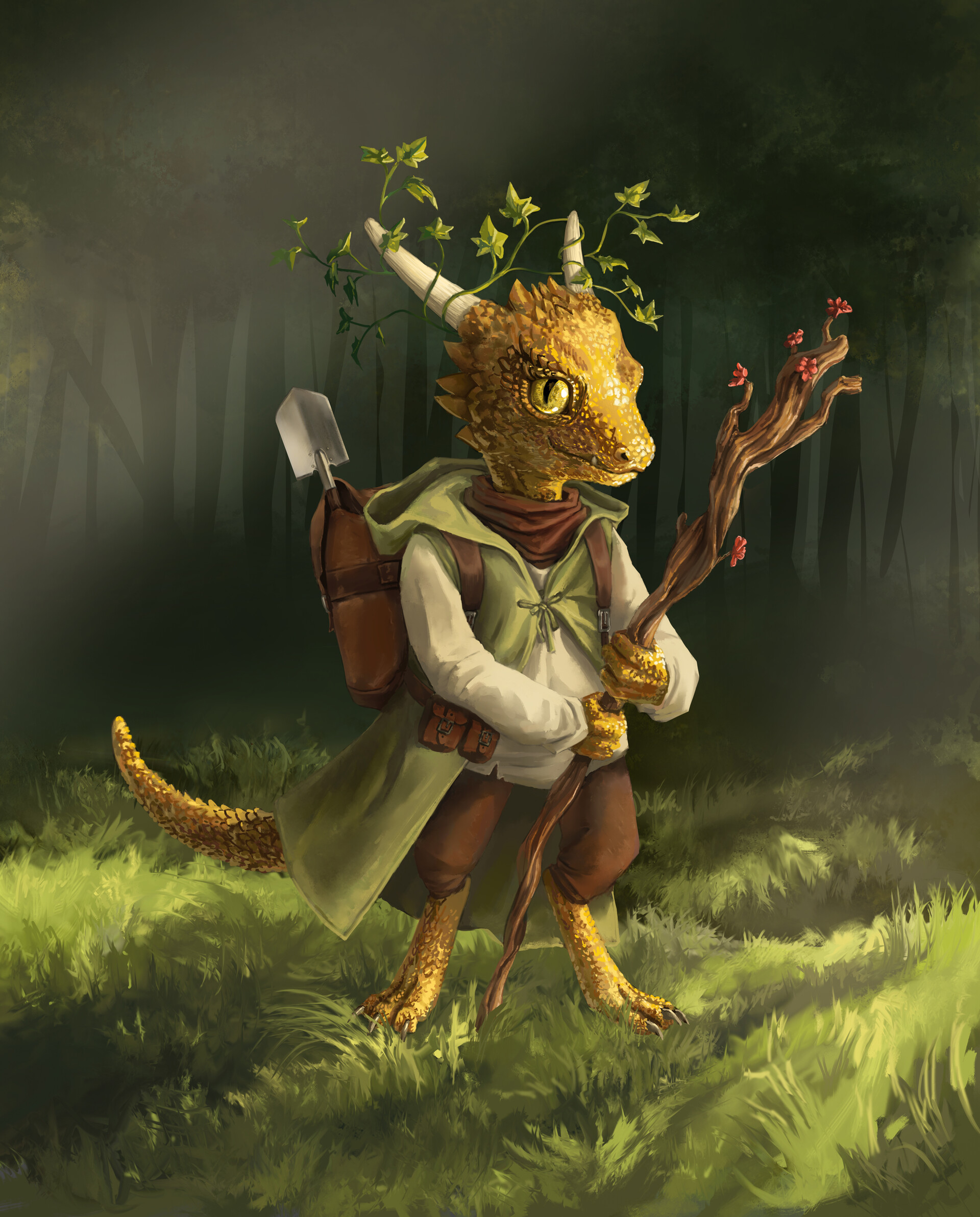 ArtStation - Kobold druid