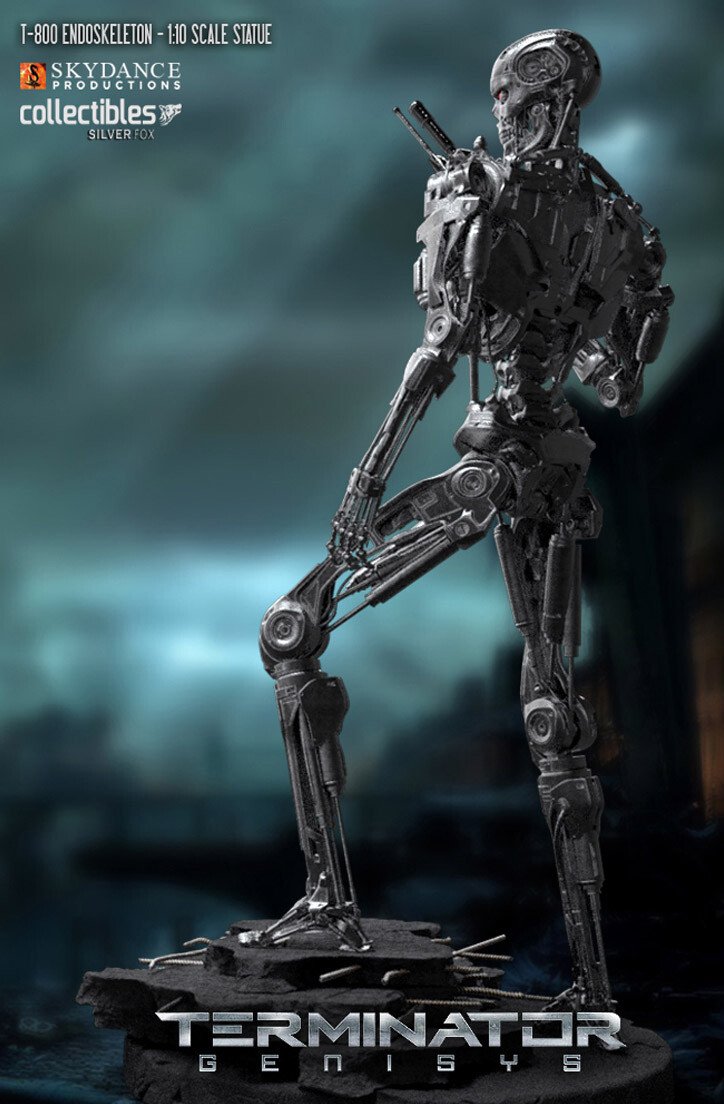 Terminator Genisys T800 Skydance sculpted by Yacine BRINIS 016