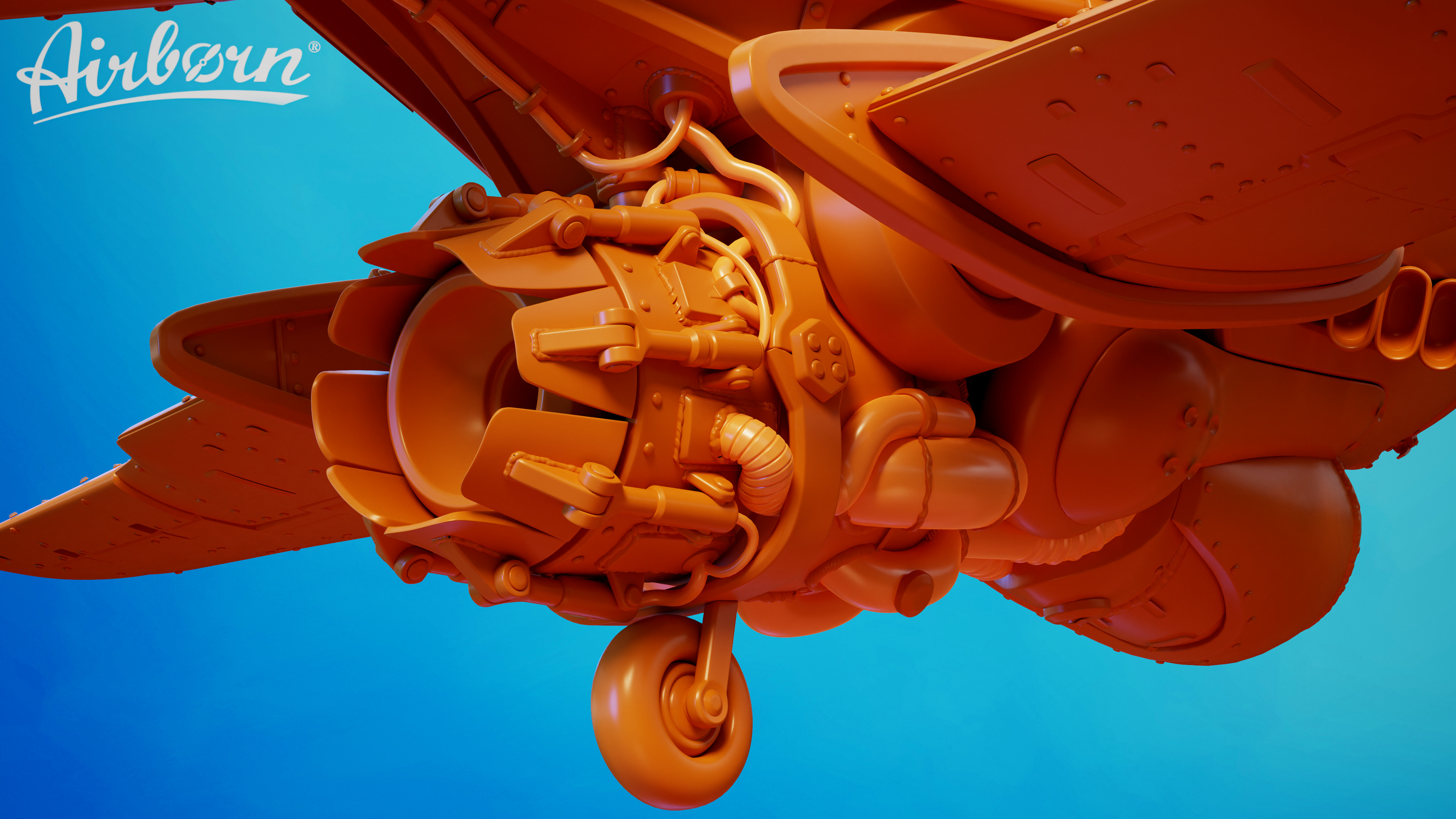 Sparrow Highpoly by Alexander Delagrange and Joao Sapiro Josue