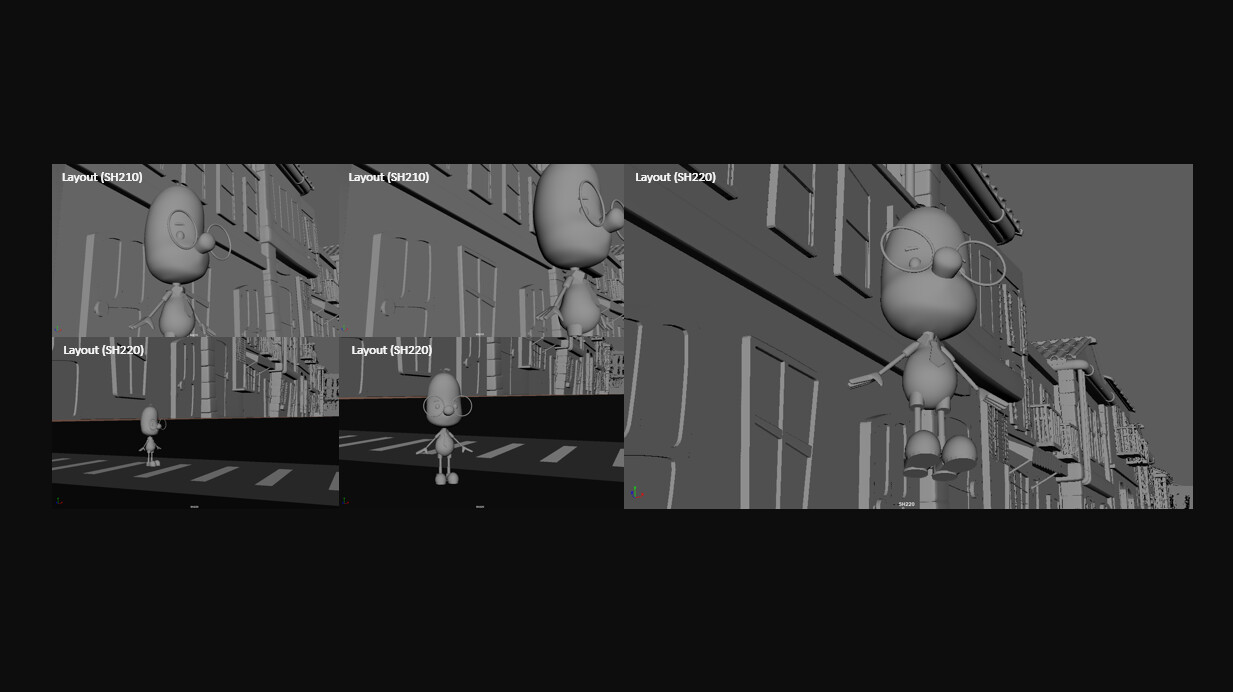 Layout (Shot 210 - 220)