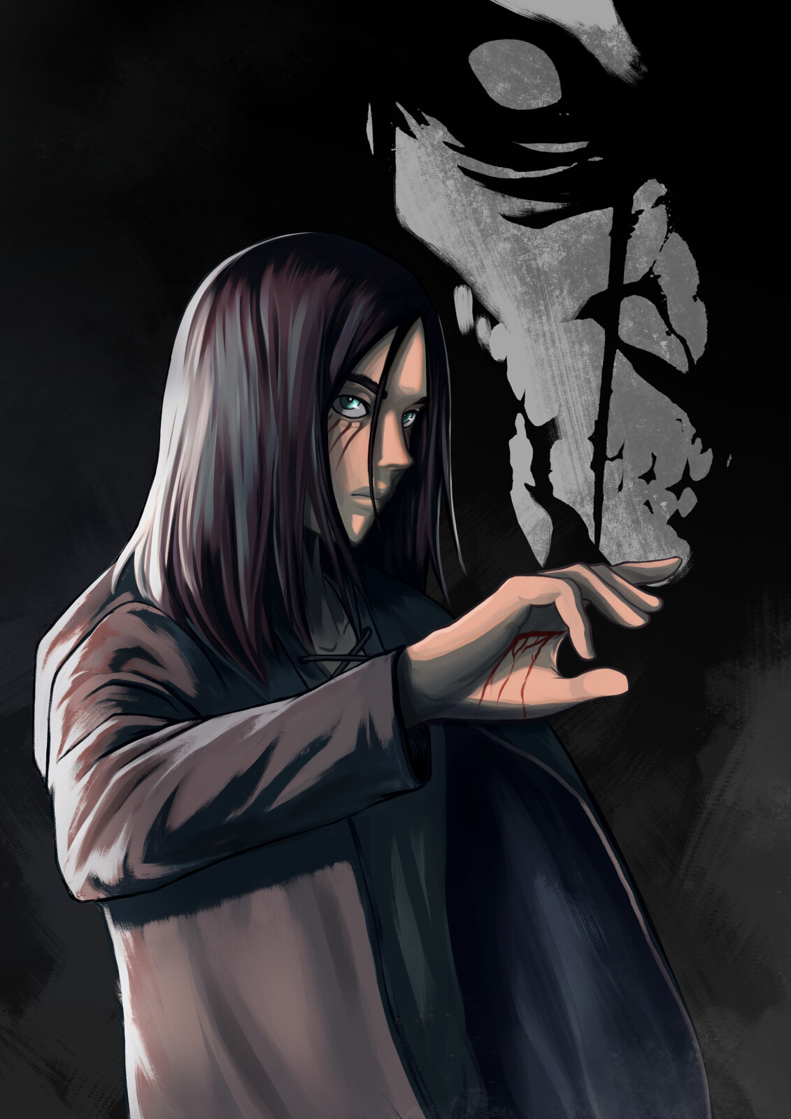 Aaron Reyes Eren Yeager Attack on Titan Fanart