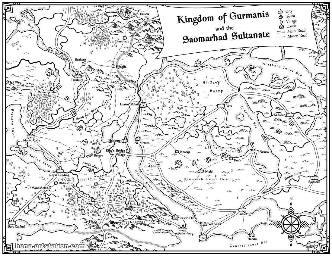 Map Art: Gurmanis and Saomarhad