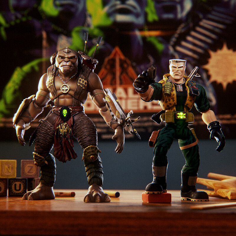 Archer and Chip - Small Soldiers