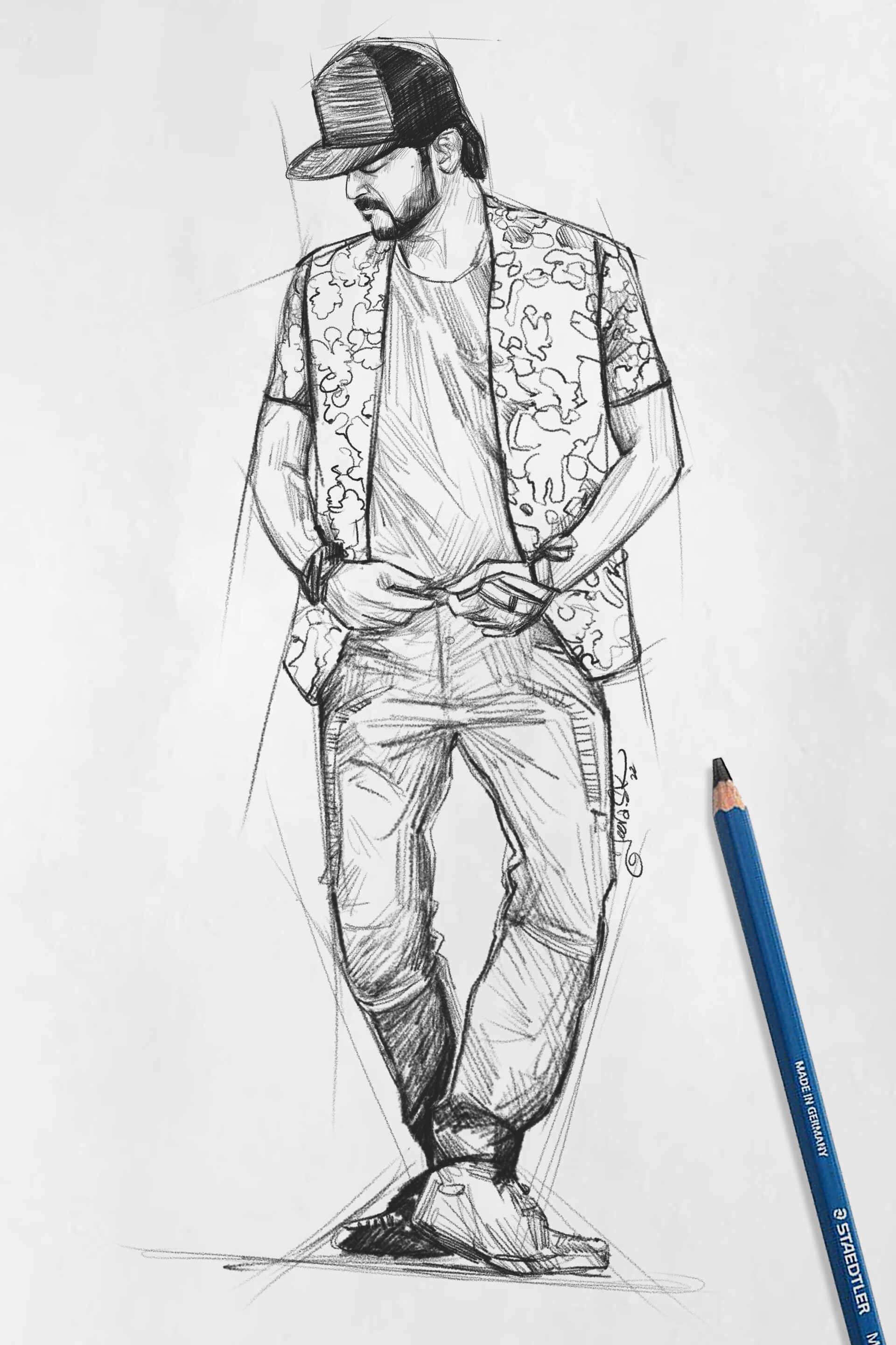 Vijay Drawing Sketch - Drawing Skill