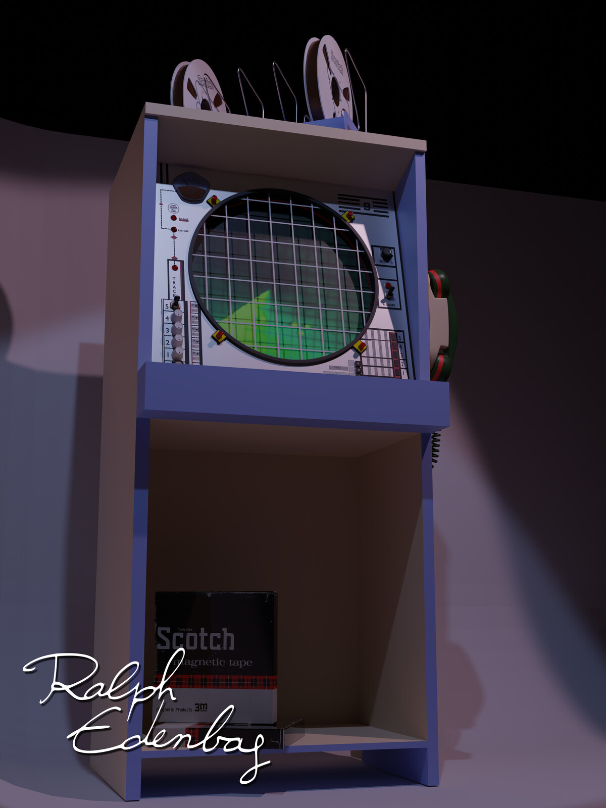 The radar box that also appeared in the Dalotek facility