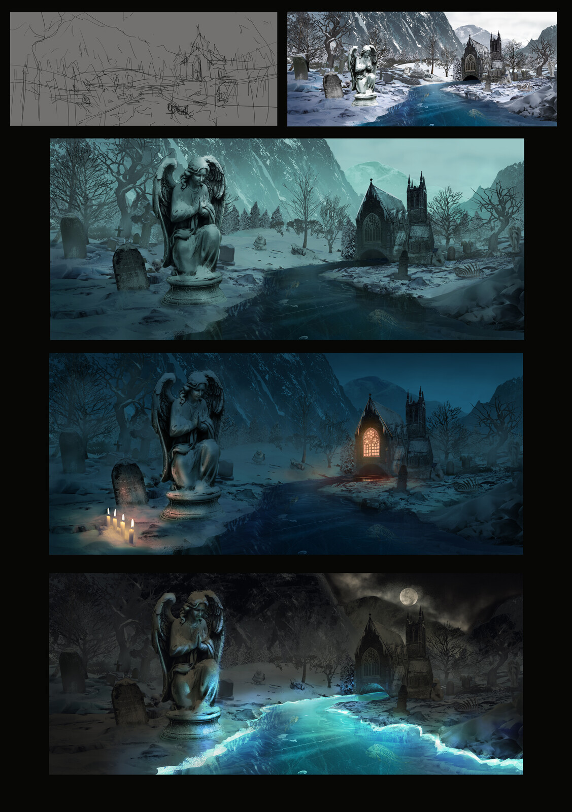 Photobash and color study