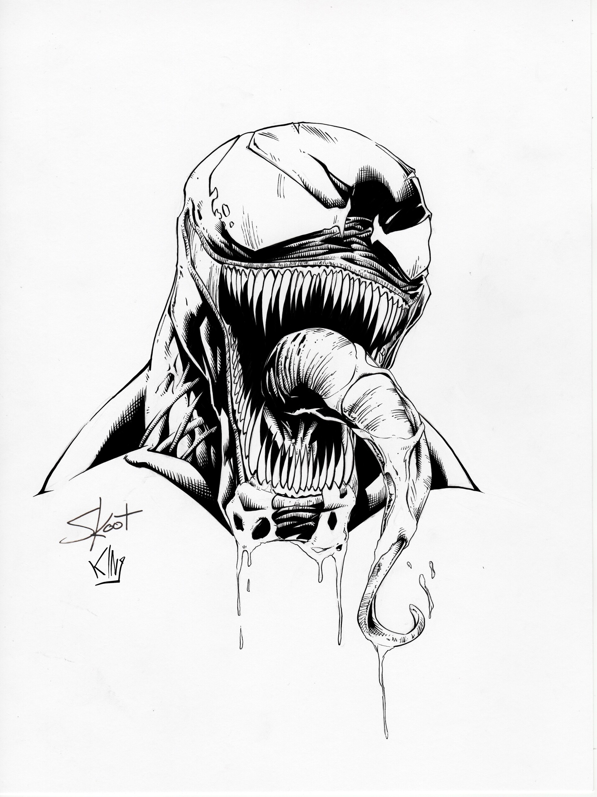 ArtStation - Venom Ink Commission