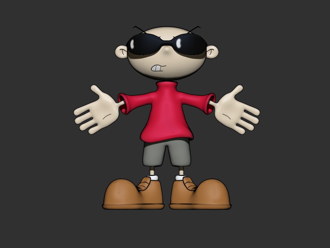 ArtStation Numbuh 1 Nigel Uno Quick Sculpting artstation-numbuh-1-nigel-uno-quick-sculpting